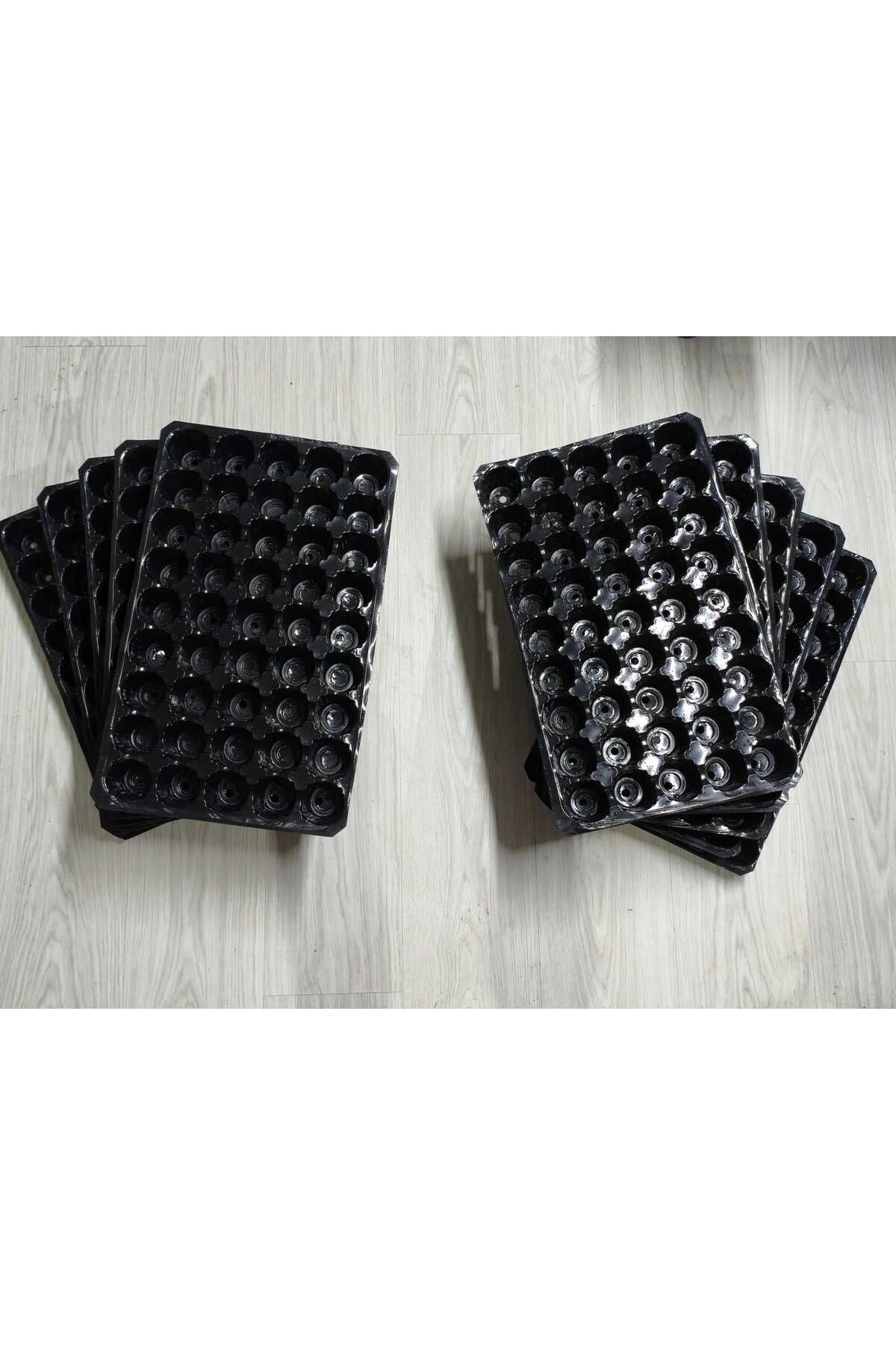 Bay Plast Fide Viyolü 45 Göz 10 Adet Fide Viyol Fide Viyolleri Fide Yetiştirme Kabı Tohum Ekim Kabı Fidelik