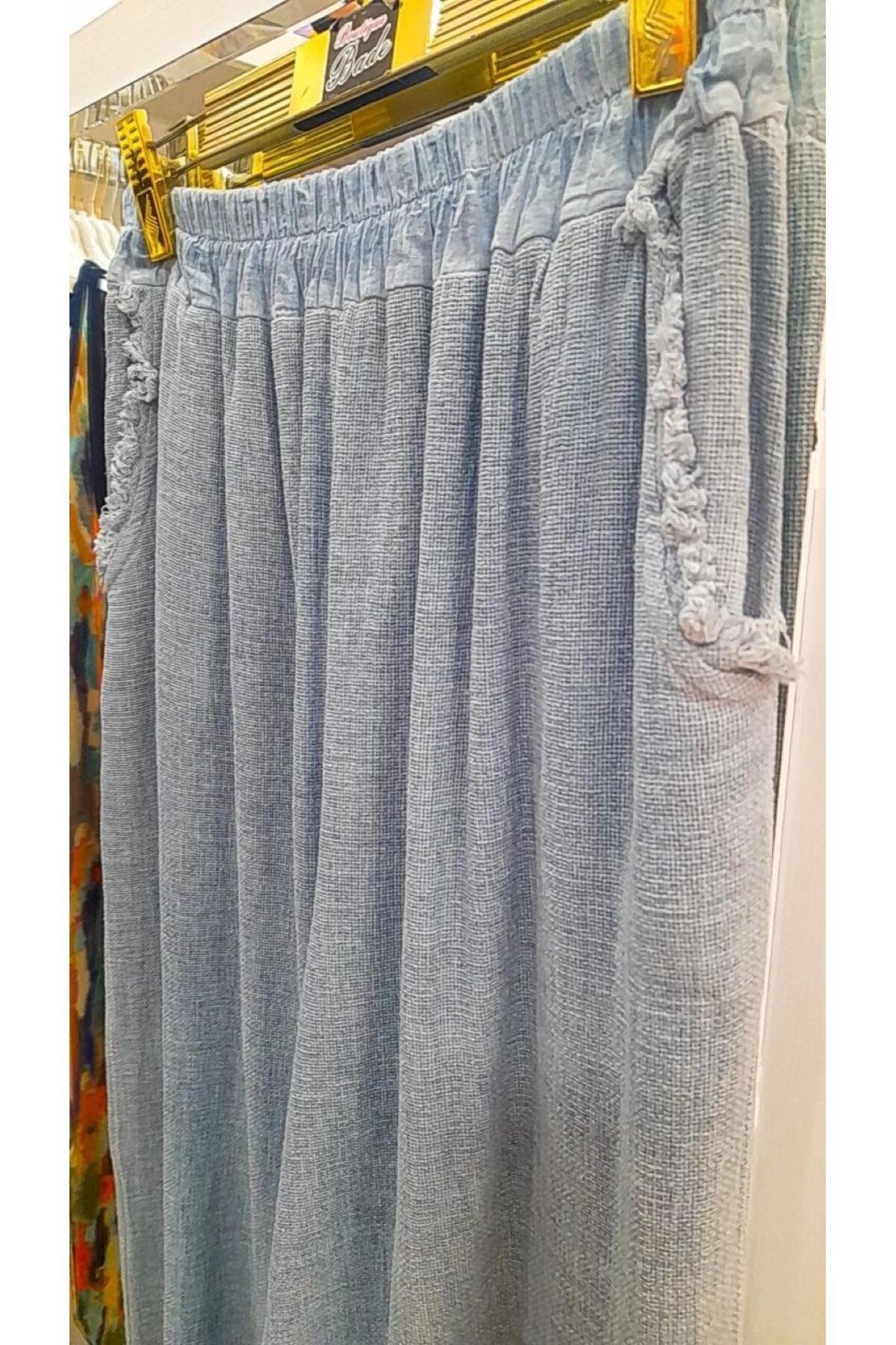 Bade İTALYAN KETEN PANTOLON