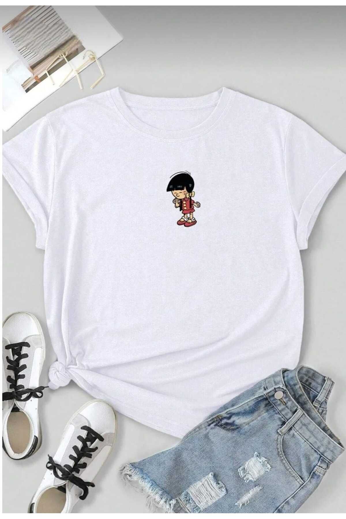 TekTarzz Unisex Chen Üzümlü Kekim Baskılı Tasarım Tshirt