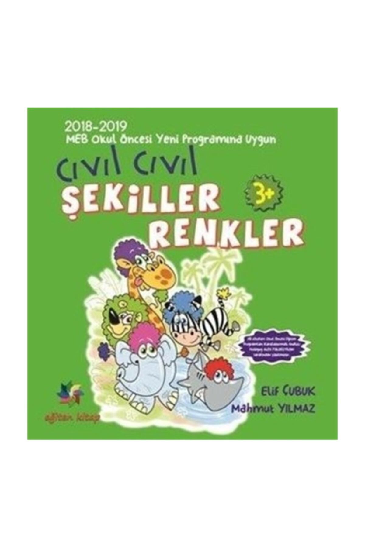 Eğiten Kitap Cıvıl Cıvıl Renkler Ve Şekiller