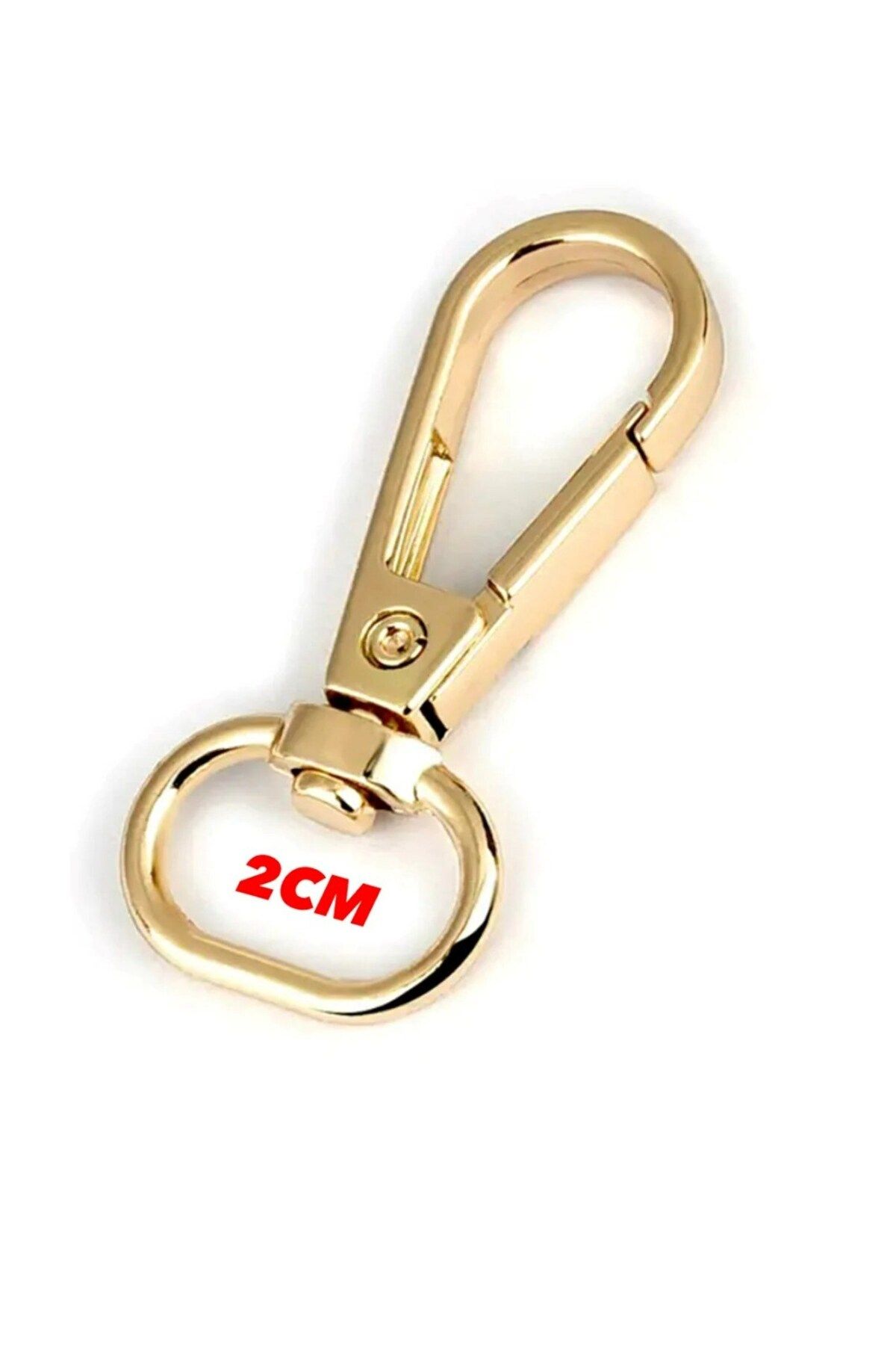 Emtory Home 100 Adet - Gold Yaylı Çanta Askısı - Istakoz Kanca - Metal Çanta Aksesuarı