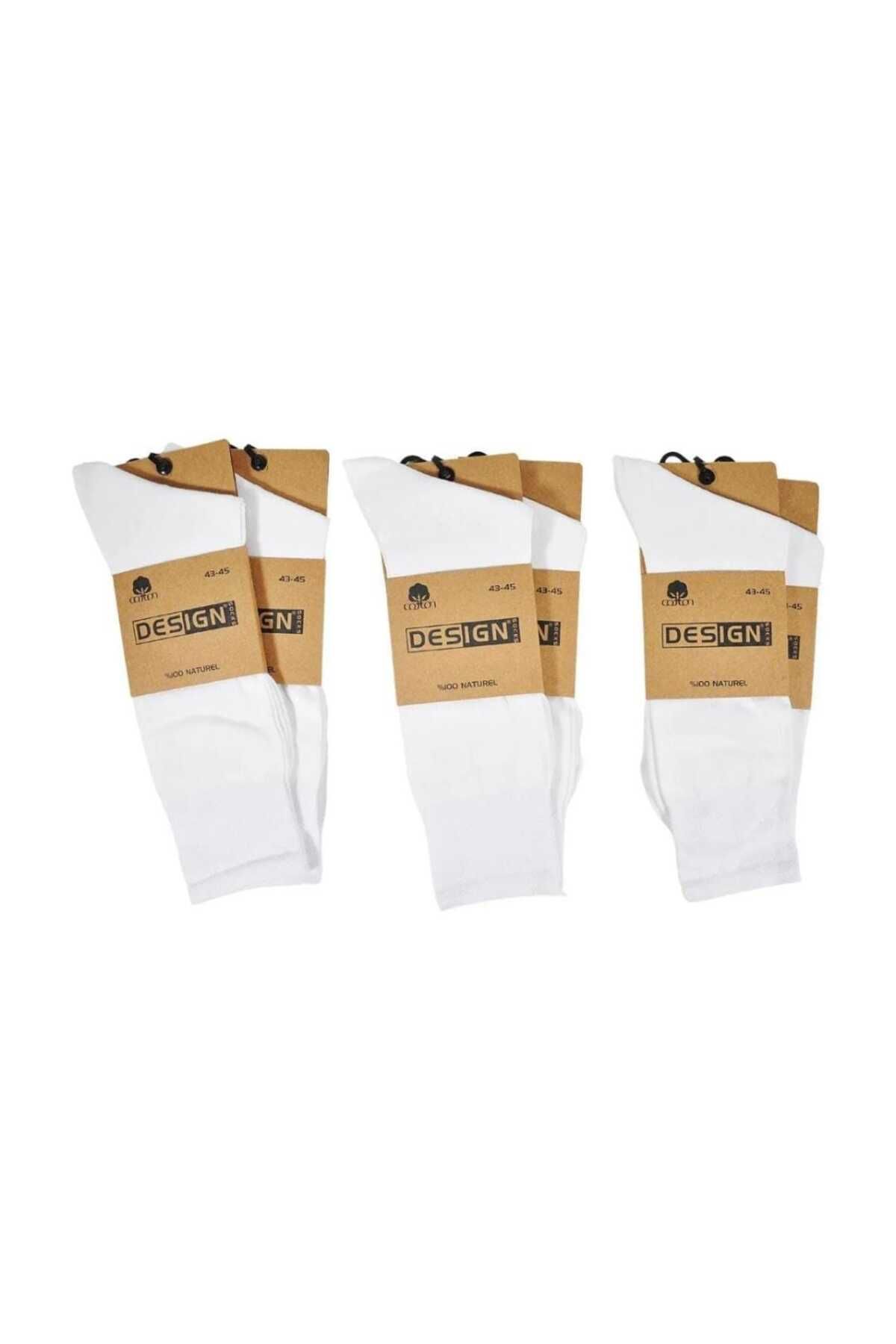 RBS SOCKS ERKEK NATURAL ORGANİK NAYLONSUZ DİKİŞSİZ ÇORAP 6'LI