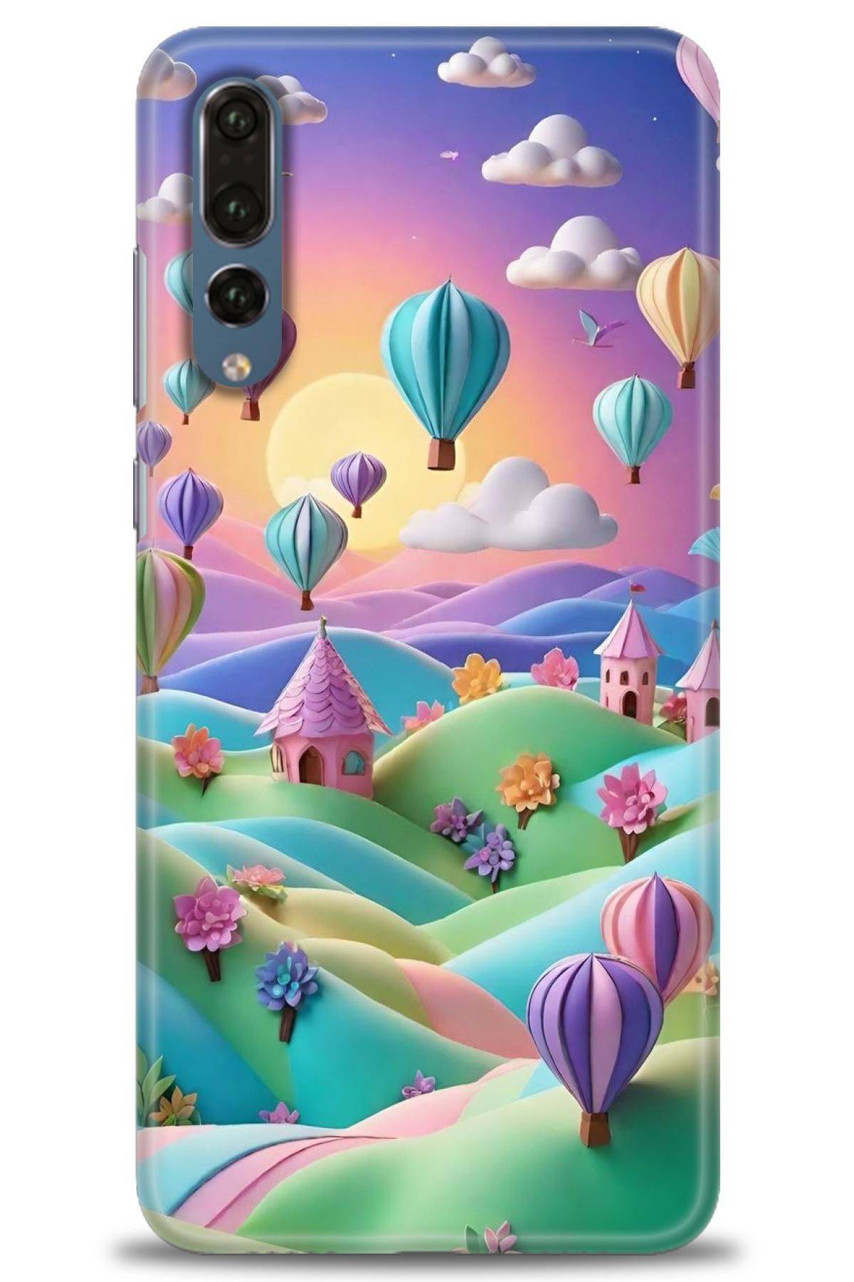 CooperTech Huawei P20 Pro İle Uyumlu HD Baskılı Silikon Kılıf - 330