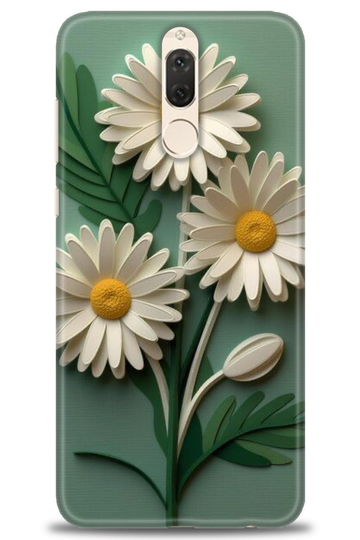 CooperTech Huawei Mate 10 Lite İle Uyumlu HD Baskılı Silikon Kılıf - 349