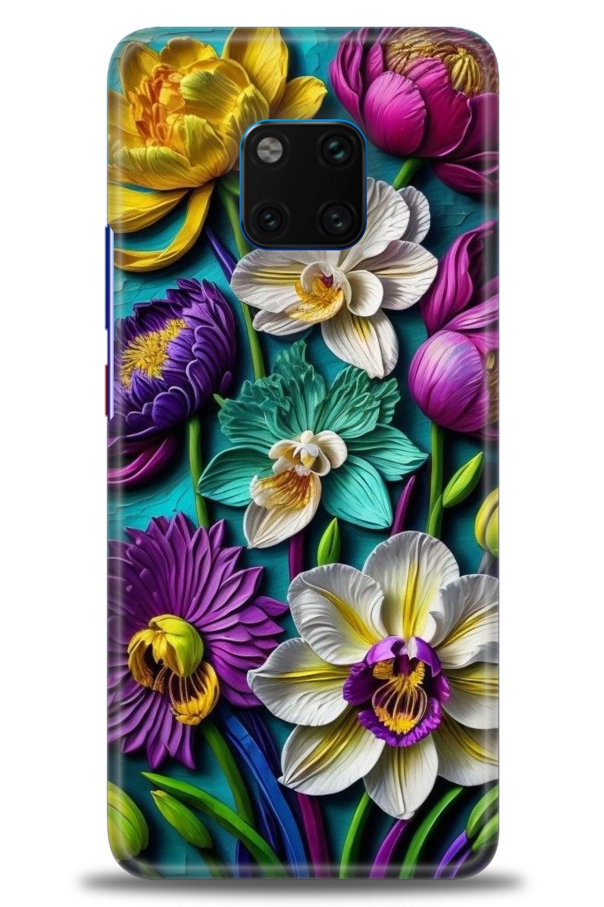 CooperTech Huawei Mate 20 Pro İle Uyumlu HD Baskılı Silikon Kılıf - 354