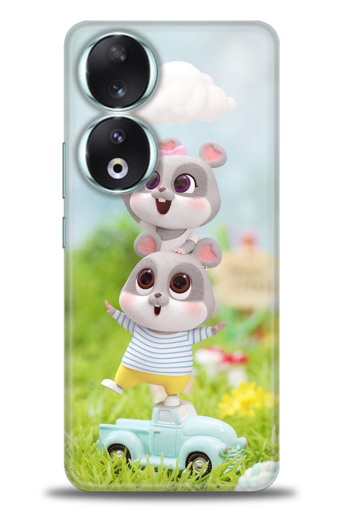 CooperTech Huawei Honor 90 İle Uyumlu HD Baskılı Silikon Kılıf - 590