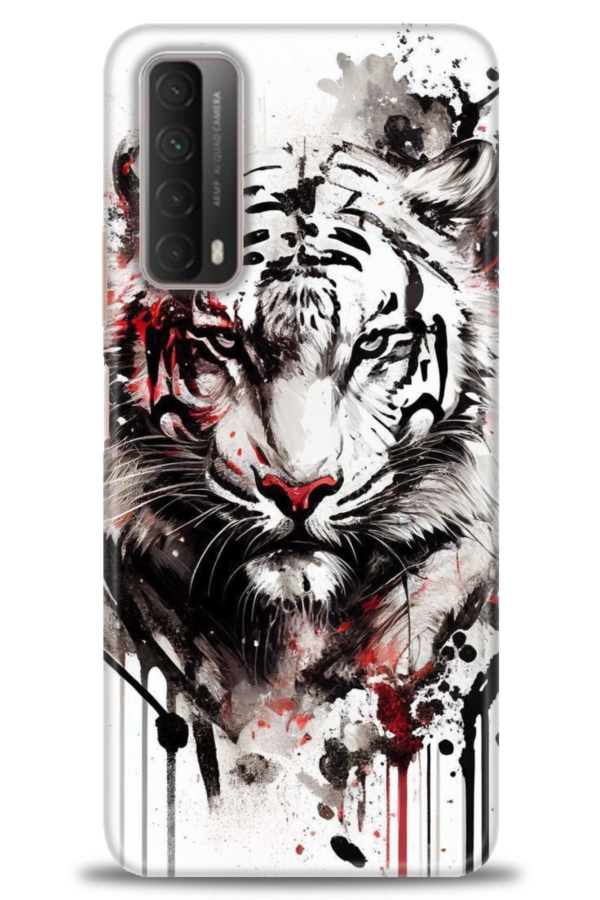CooperTech Huawei P Smart 2021 İle Uyumlu HD Baskılı Silikon Kılıf - 105