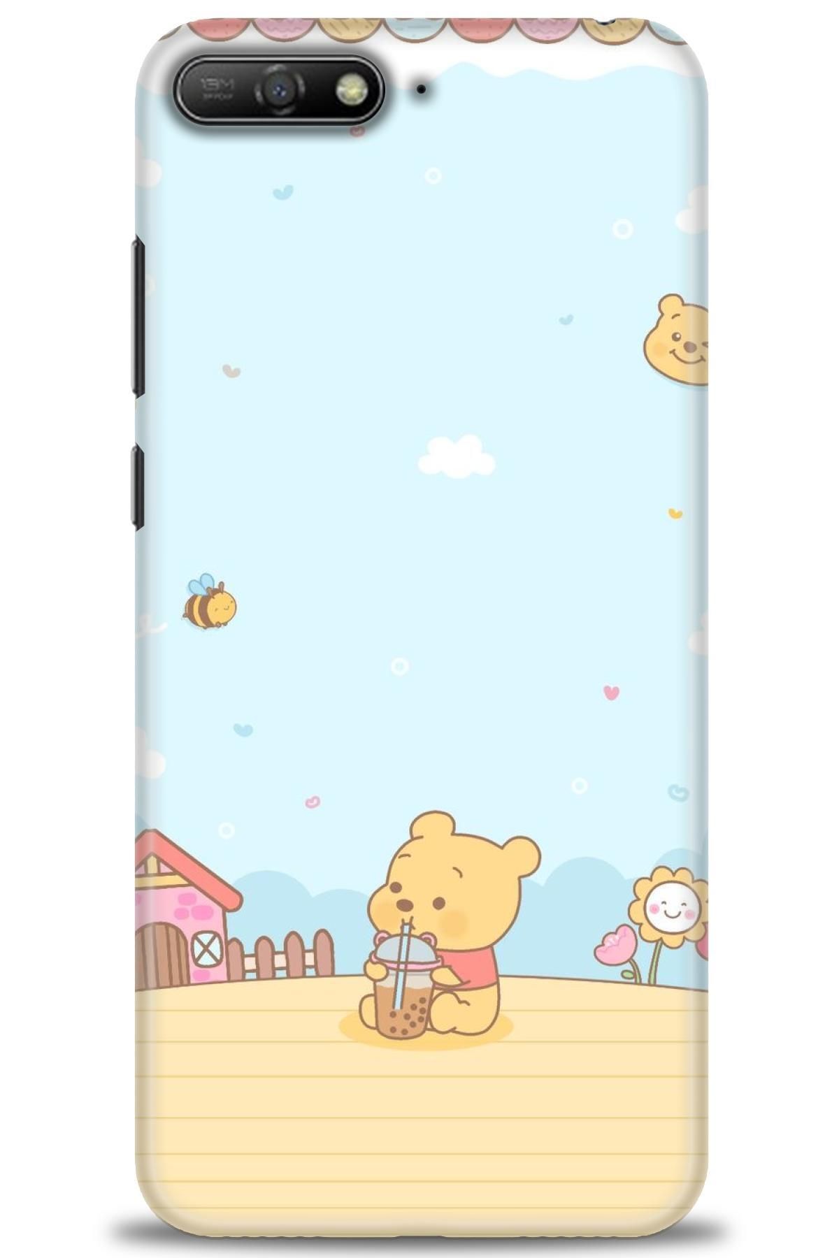 CooperTech Huawei Y6 2018 İle Uyumlu HD Baskılı Silikon Kılıf - 967