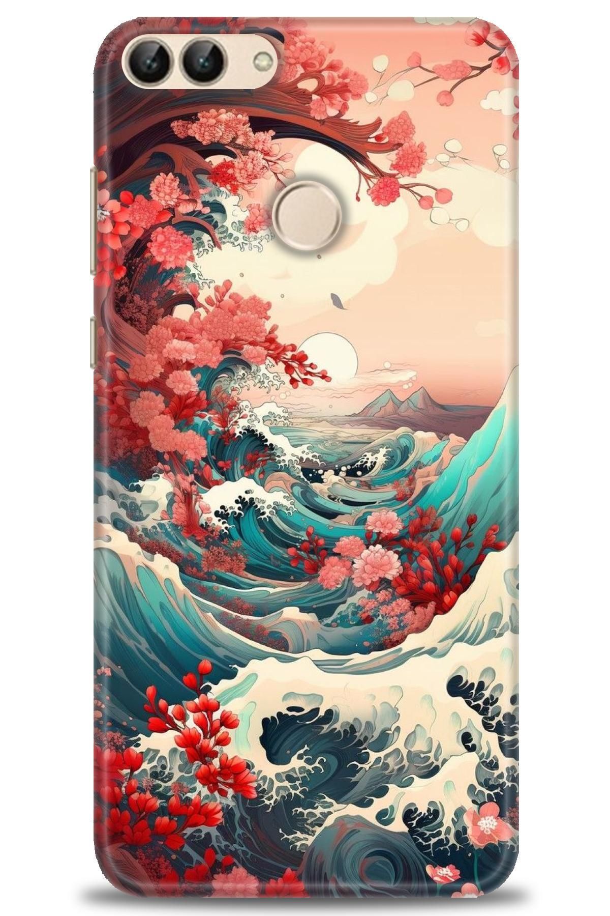 CooperTech Huawei P Smart İle Uyumlu HD Baskılı Silikon Kılıf - 880