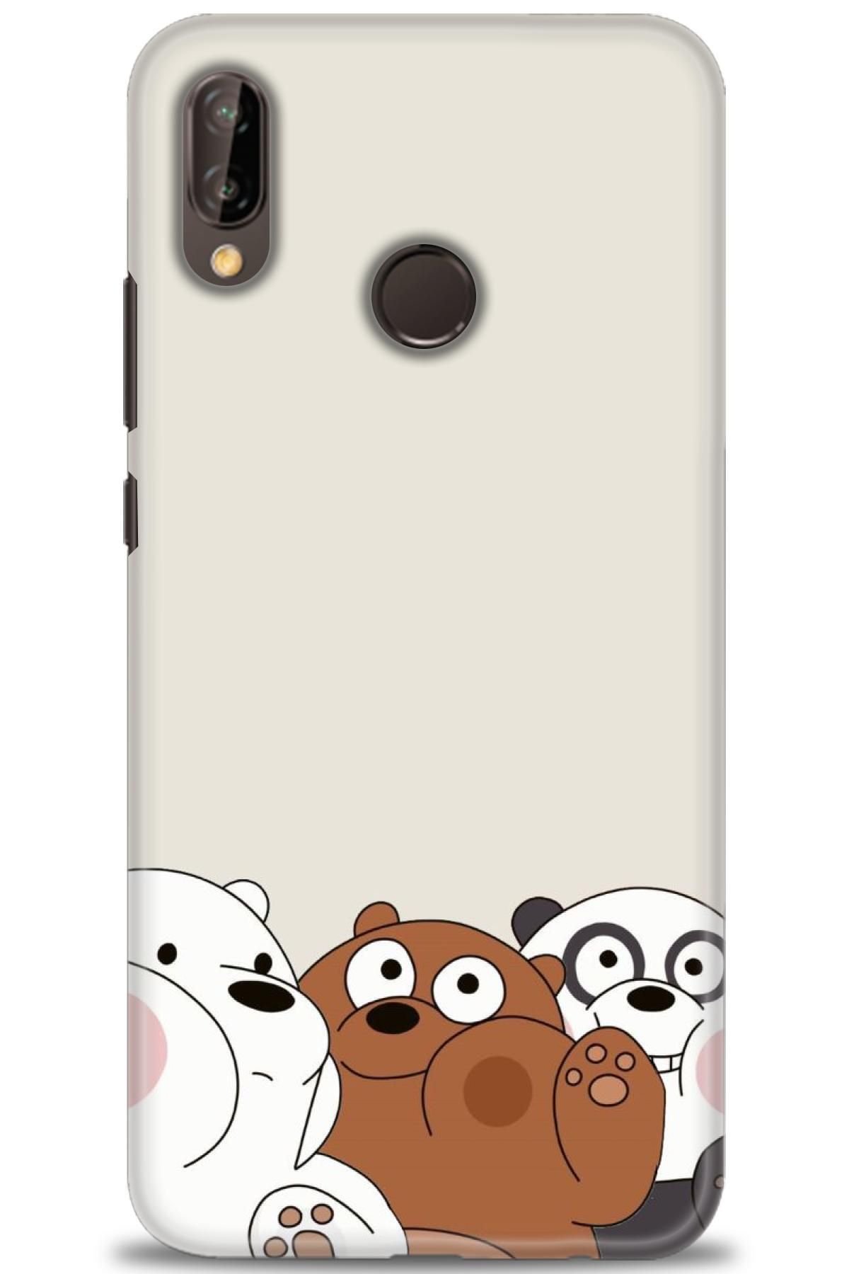 CooperTech Huawei P20 Lite İle Uyumlu HD Baskılı Silikon Kılıf - 83