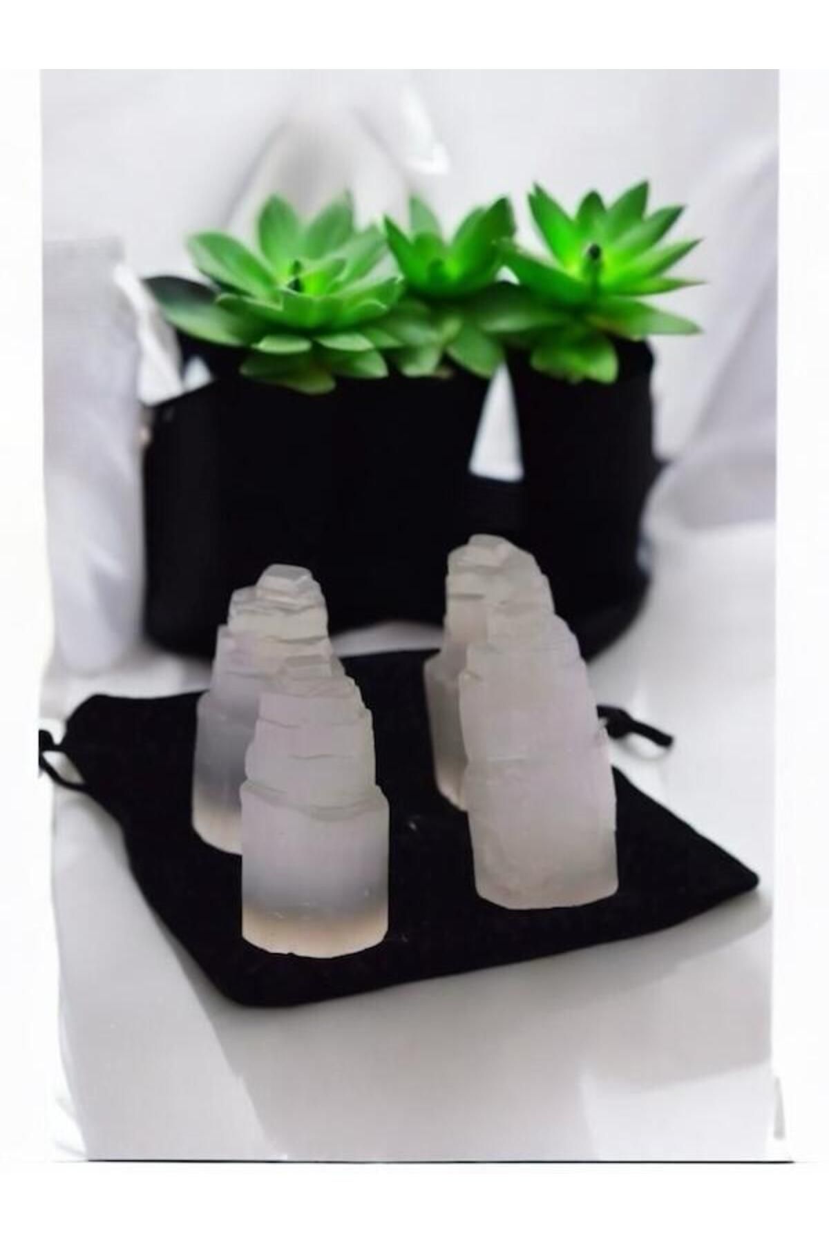 The Magıc of Healıng Selenit Kule (5cm)