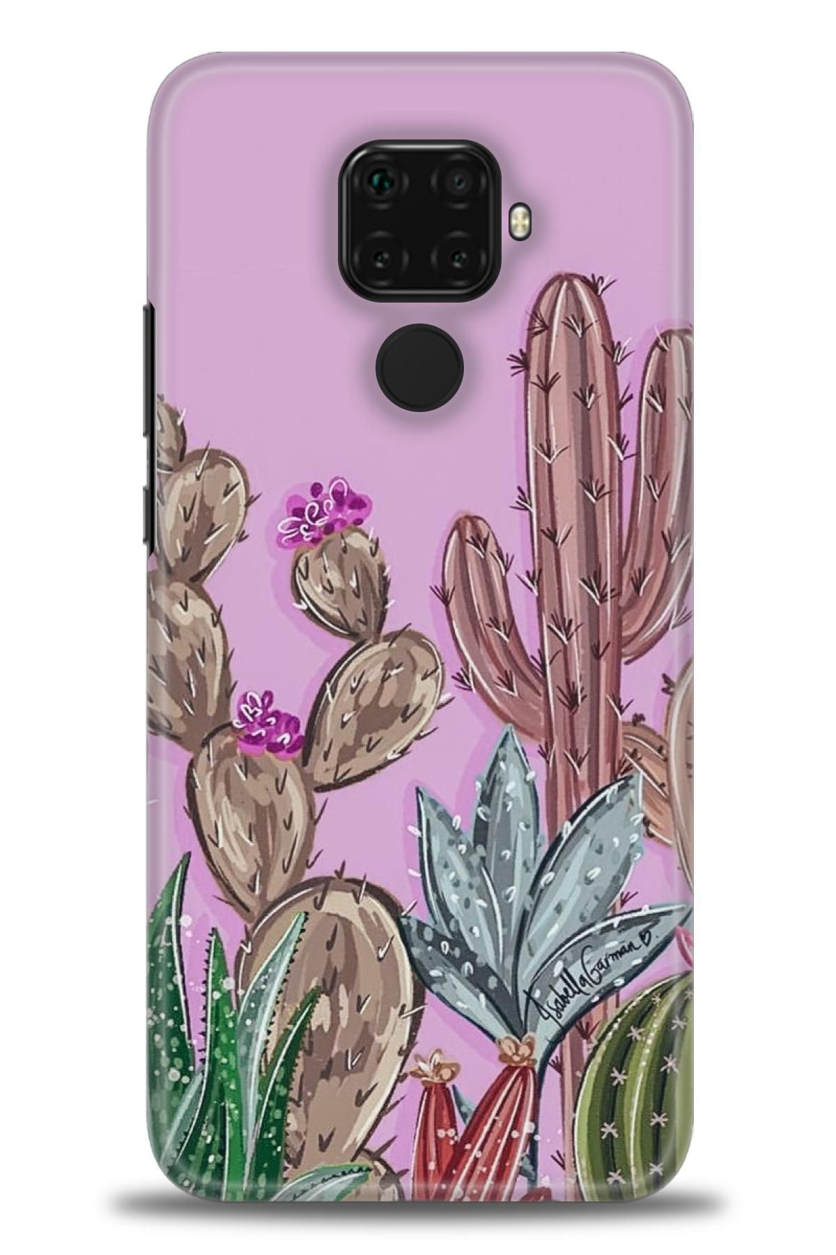 CooperTech Huawei Mate 30 Lite İle Uyumlu HD Baskılı Silikon Kılıf - 58