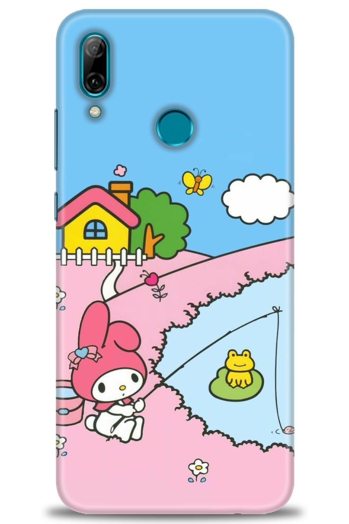 CooperTech Huawei P Smart Pro 2019 İle Uyumlu HD Baskılı Silikon Kılıf - 873