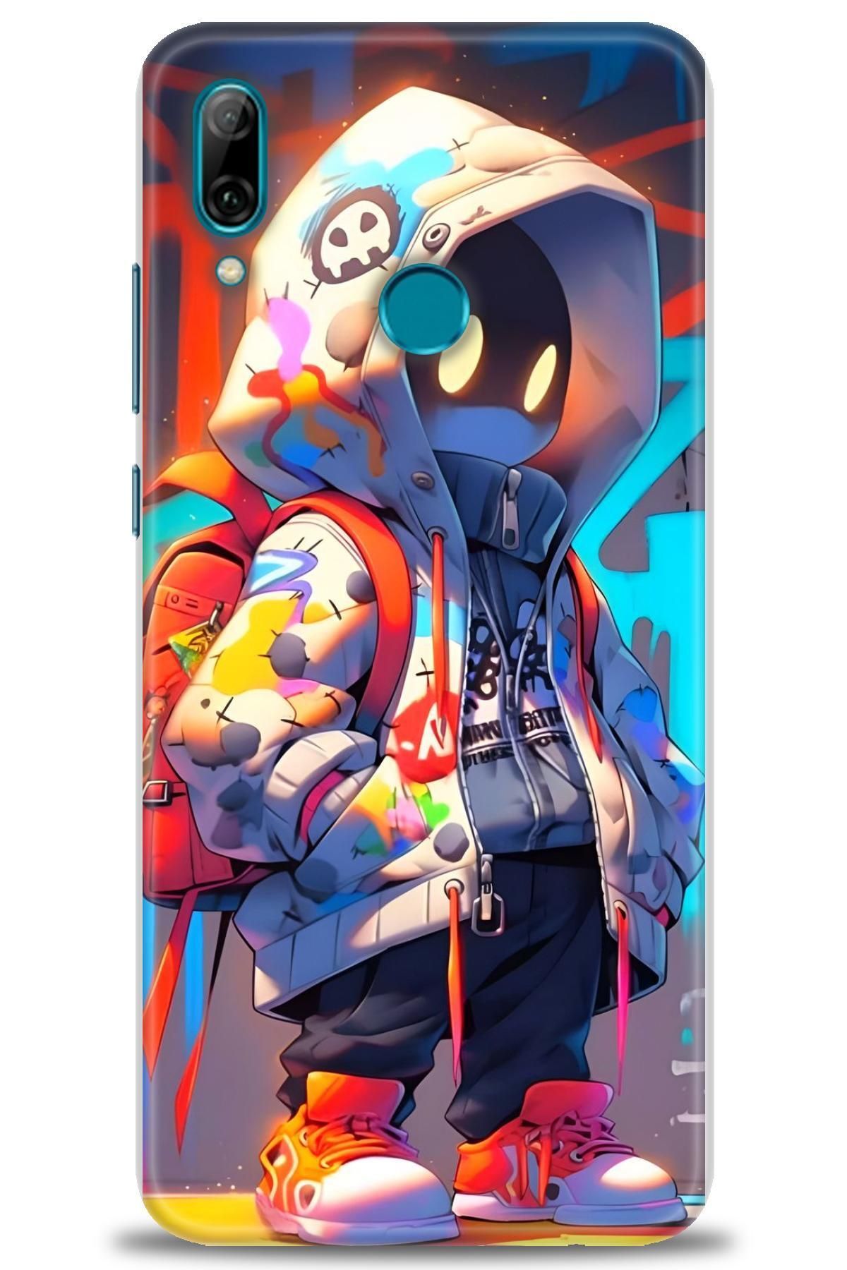 CooperTech Huawei P Smart Pro 2019 İle Uyumlu HD Baskılı Silikon Kılıf - 365