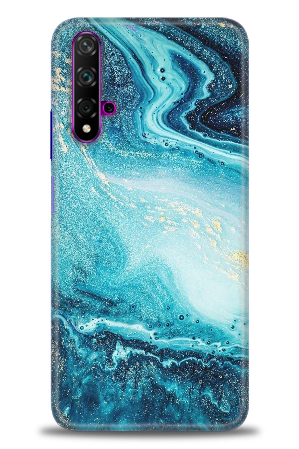 CooperTech Huawei Nova 5T İle Uyumlu HD Baskılı Silikon Kılıf - 217
