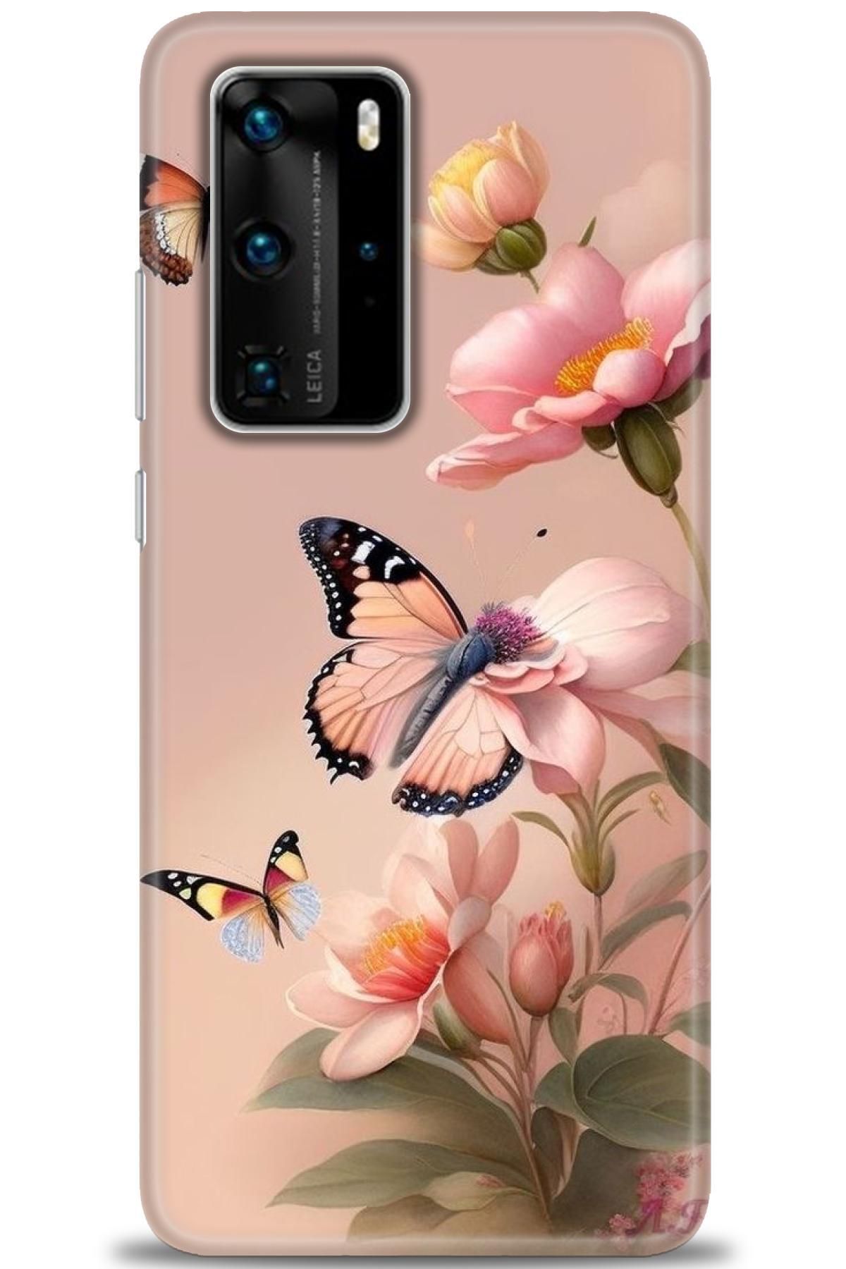 CooperTech Huawei P40 Pro İle Uyumlu HD Baskılı Silikon Kılıf - 187