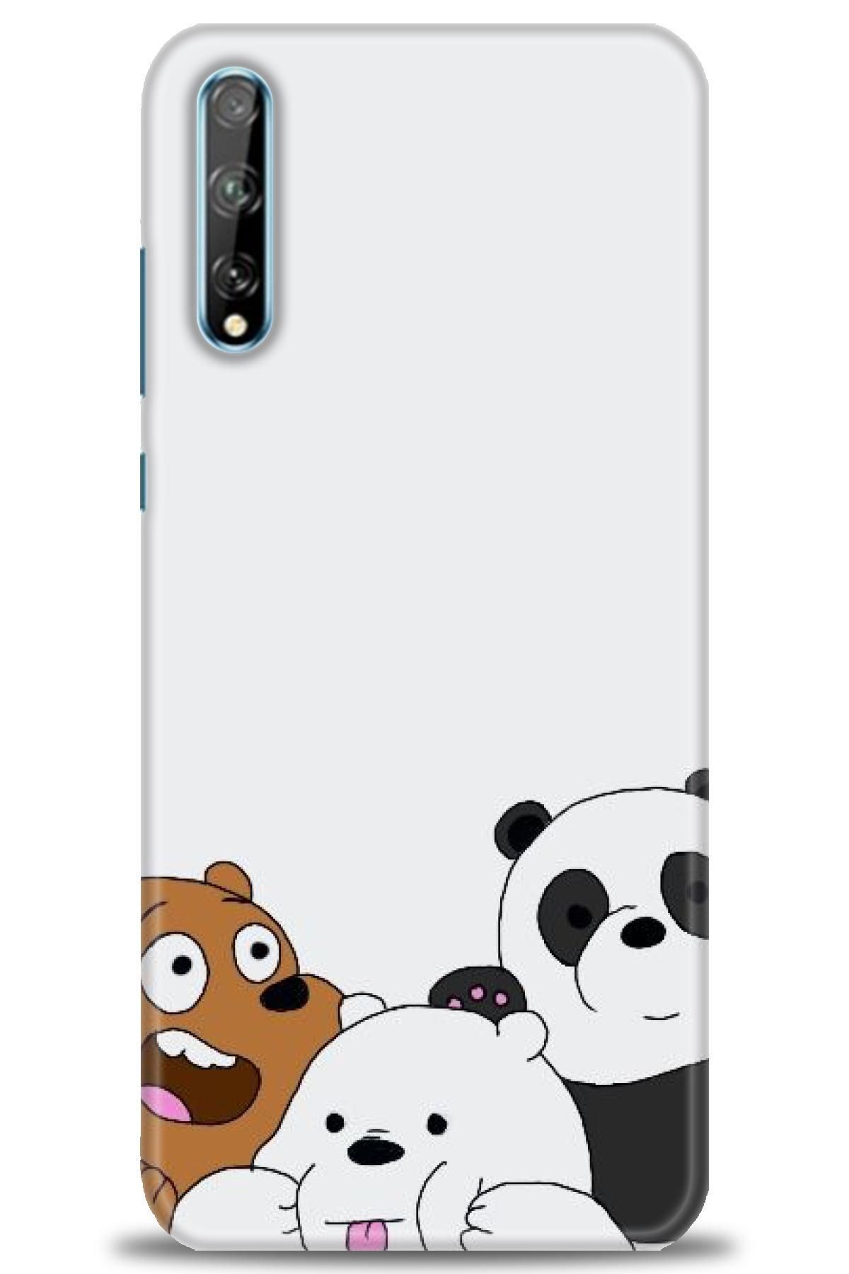CooperTech Huawei P Smart S İle Uyumlu HD Baskılı Silikon Kılıf - 596