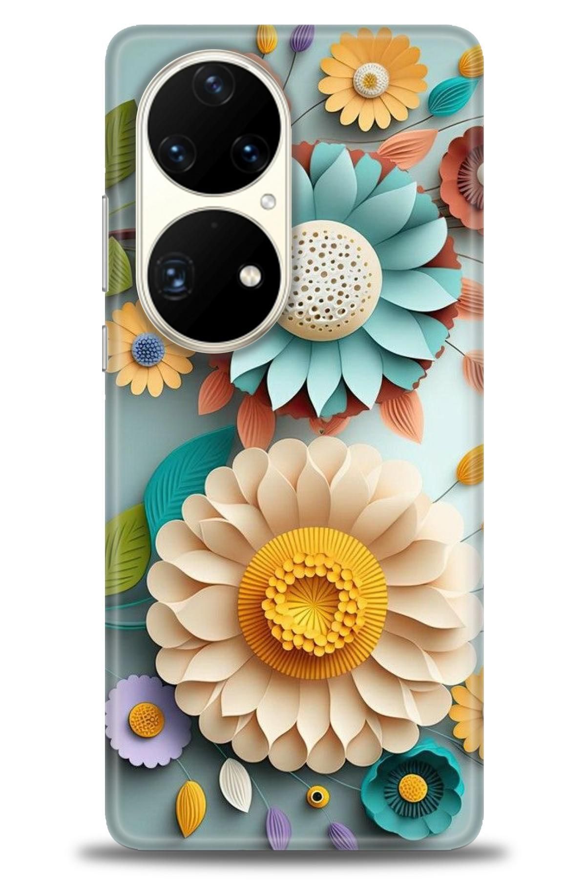 CooperTech Huawei P50 Pro İle Uyumlu HD Baskılı Silikon Kılıf - 536