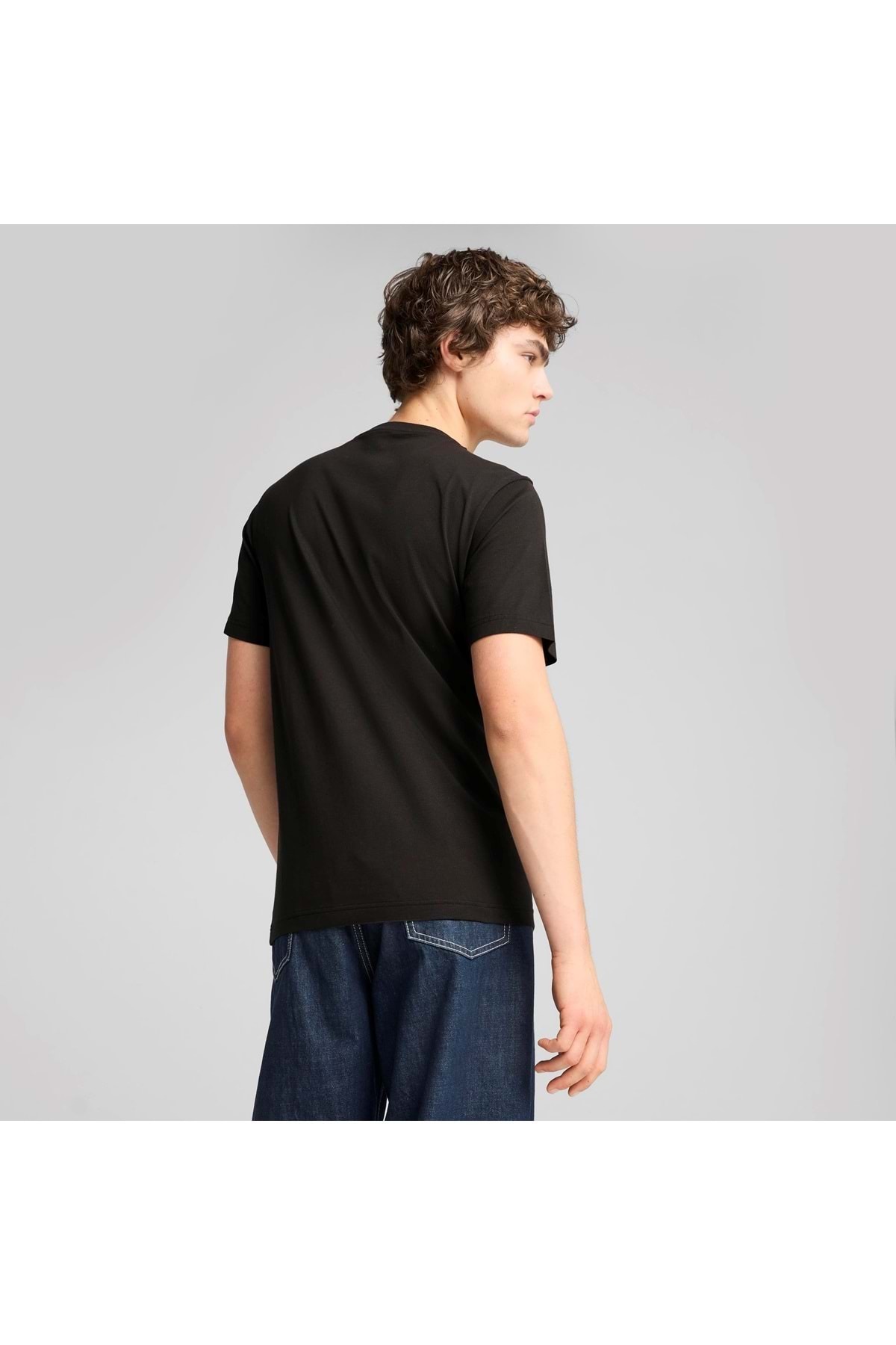 Puma-684828 -01 Graphic Mountain Tee T-Shirt Men's T-Shirt Black 4