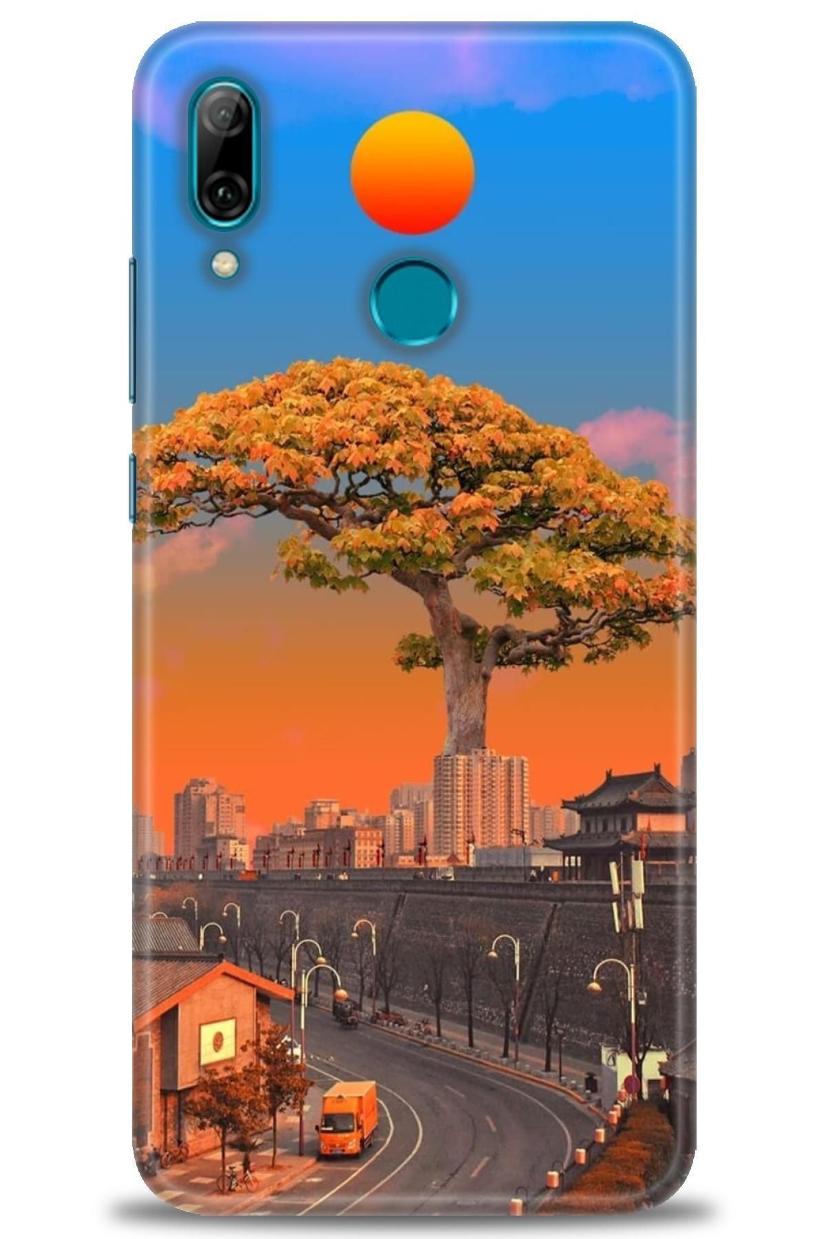 CooperTech Huawei P Smart Pro 2019 İle Uyumlu HD Baskılı Silikon Kılıf - 884