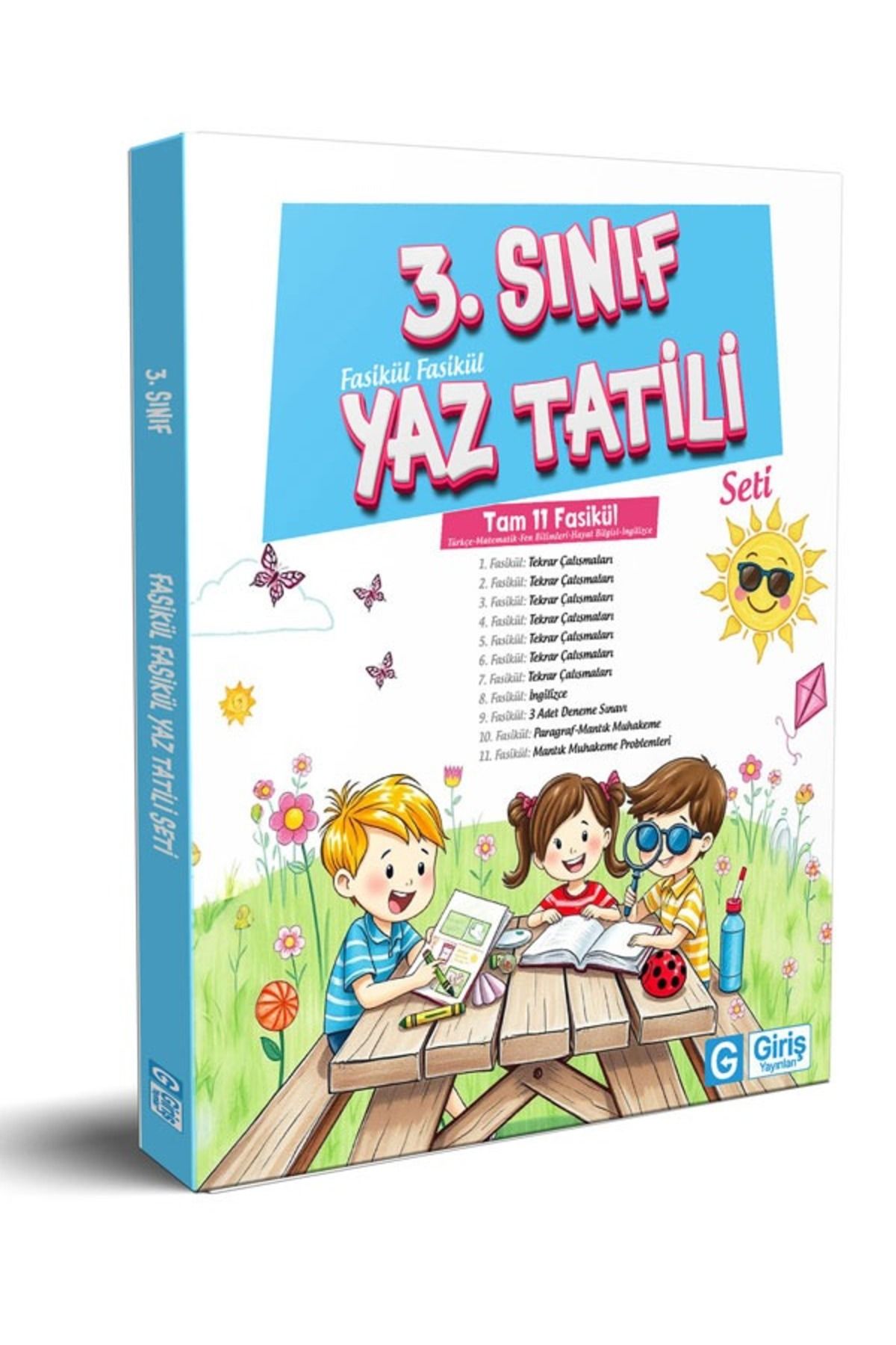 Giriş Yayınları 3.SINIF YAZ TATİLİ FASİKÜL SETİ