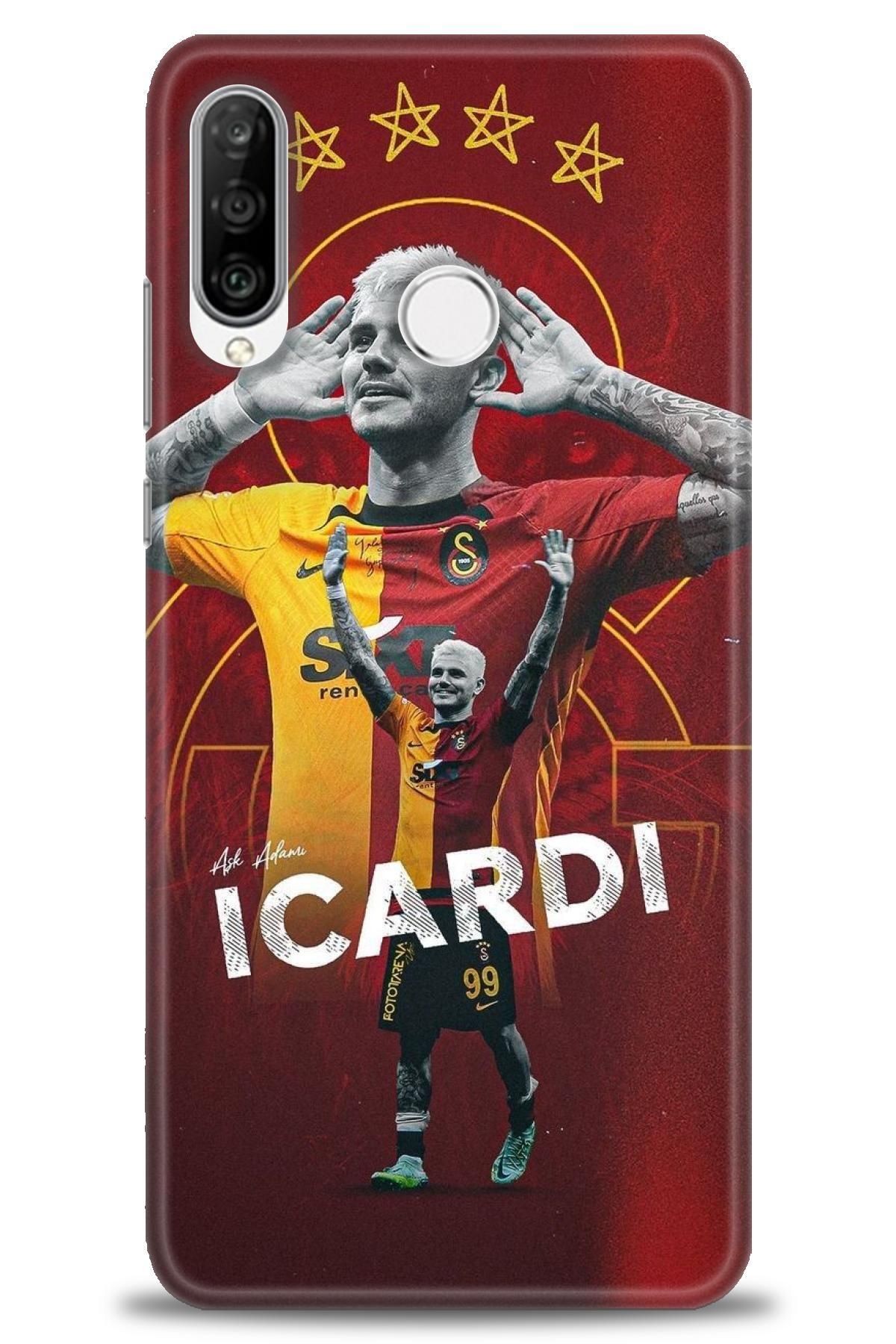 CooperTech Huawei P30 Lite İle Uyumlu HD Baskılı Silikon Kılıf - 718
