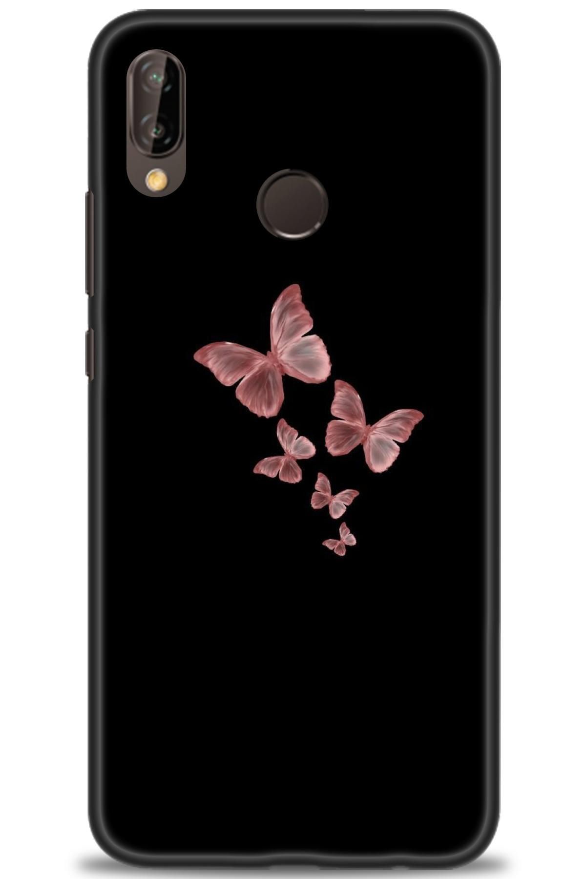 CooperTech Huawei P20 Lite İle Uyumlu HD Baskılı Silikon Kılıf - 695