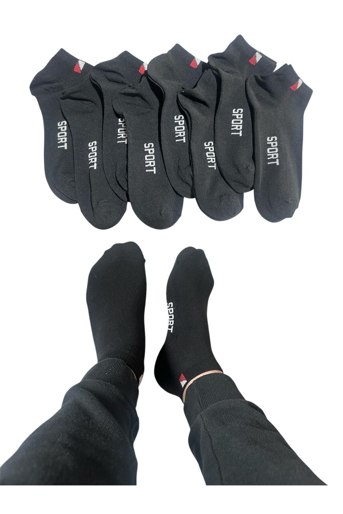 BYNDRSOCKS 7 Çift Erkek Patik Pamuklu Çorap