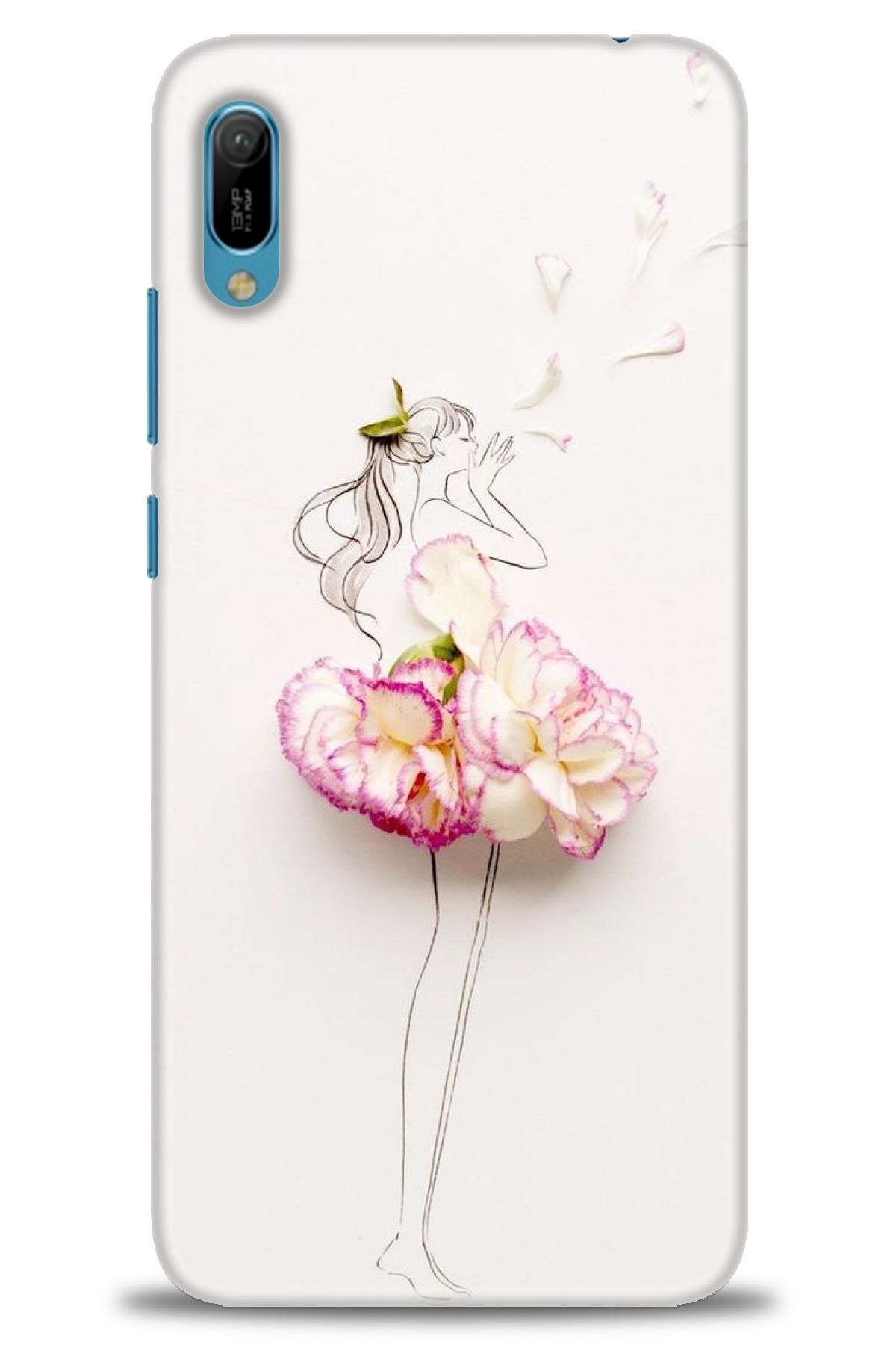 CooperTech Huawei Y6 2019 İle Uyumlu HD Baskılı Silikon Kılıf - 738