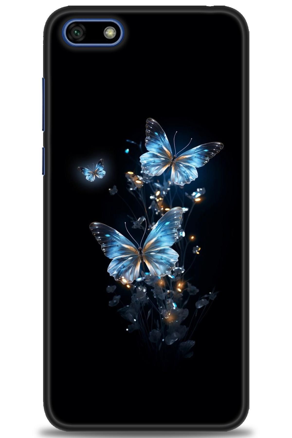 CooperTech Huawei Y5 2018 İle Uyumlu HD Baskılı Silikon Kılıf - 934