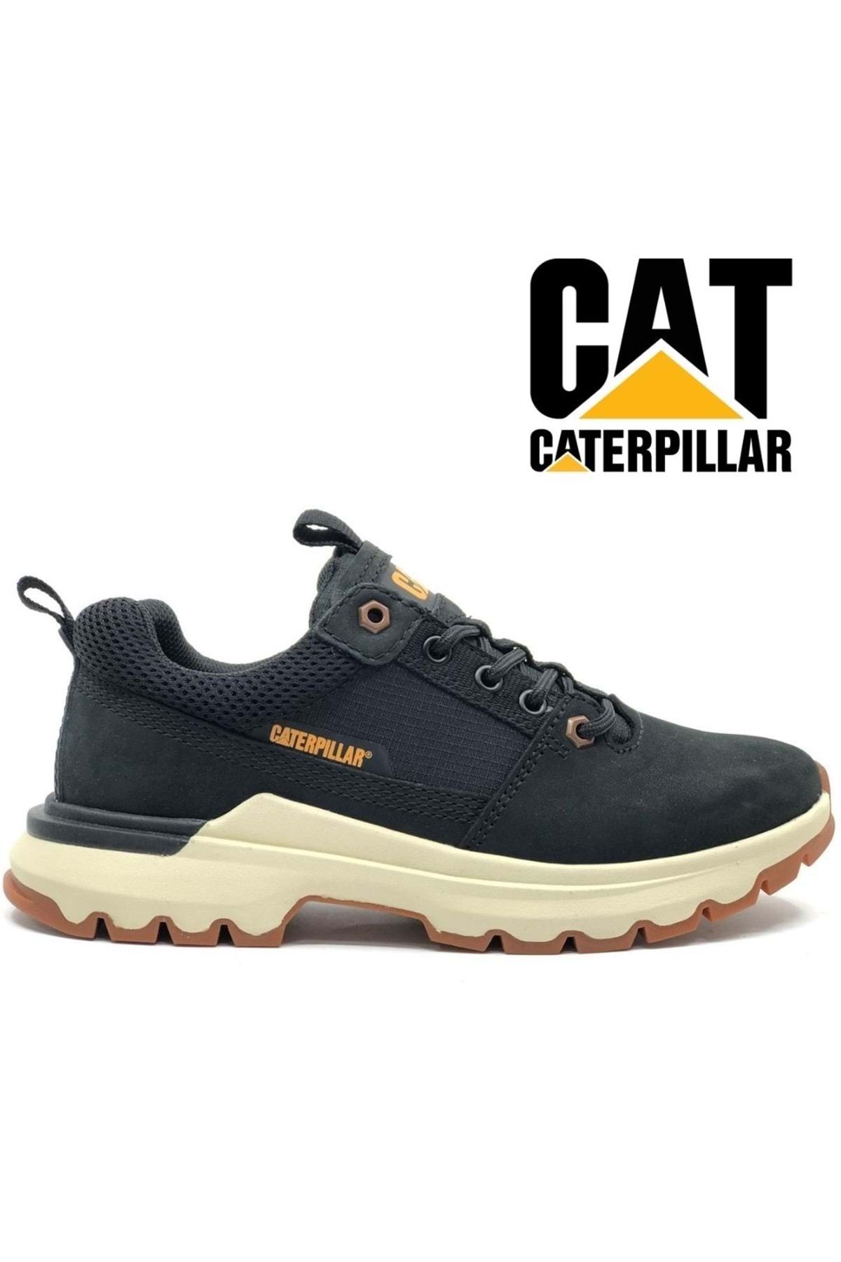 Cat Caterpillar P725994 Colorado Sneaker Lo Casual Hakiki Deri Erkek Spor Ayakkabı SİYAH