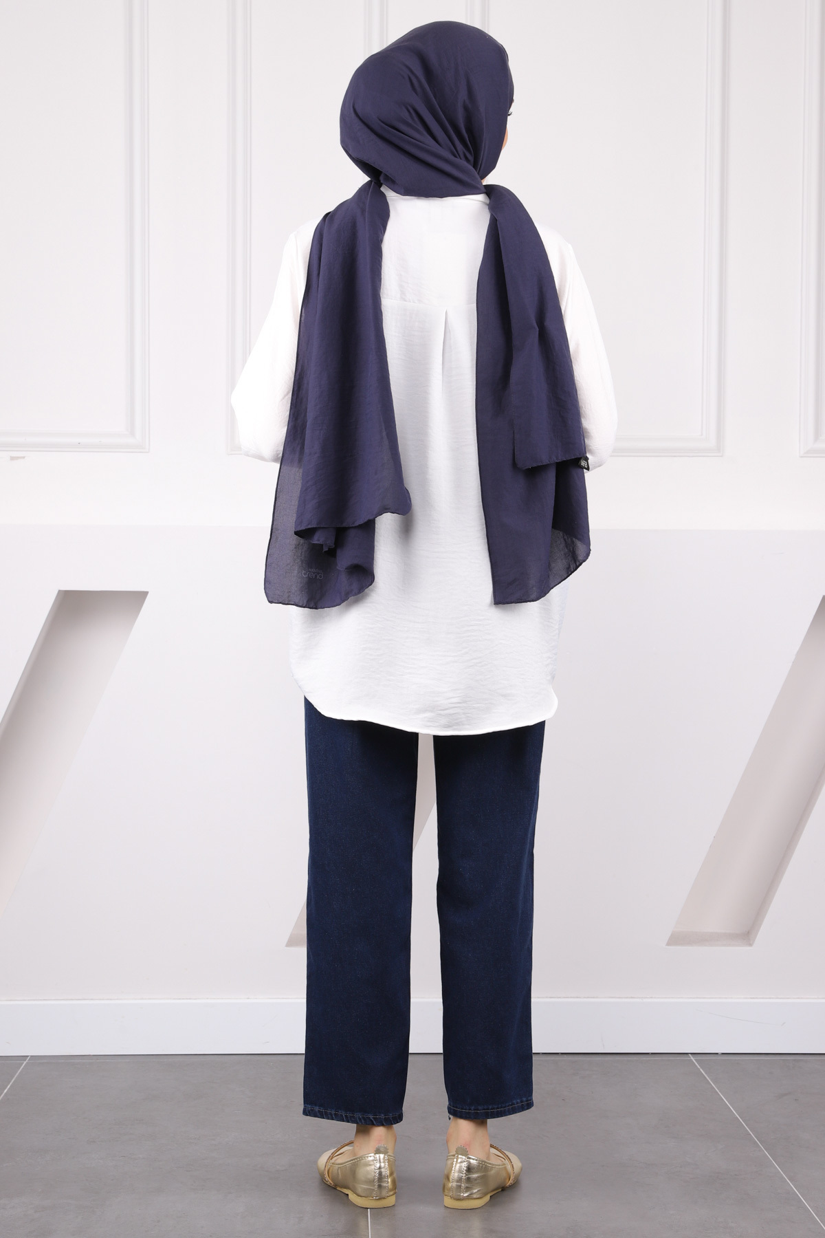 İmajButik-Ecru Embroidered Shirt 4