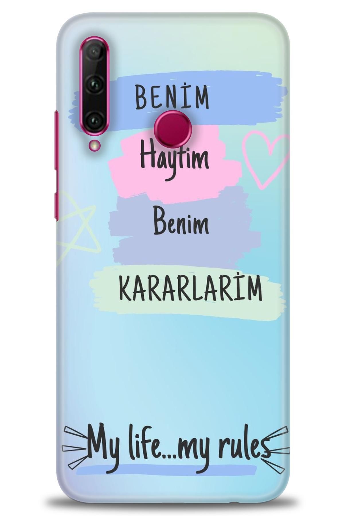 CooperTech Huawei Honor 20 Lite İle Uyumlu HD Baskılı Silikon Kılıf - 1072
