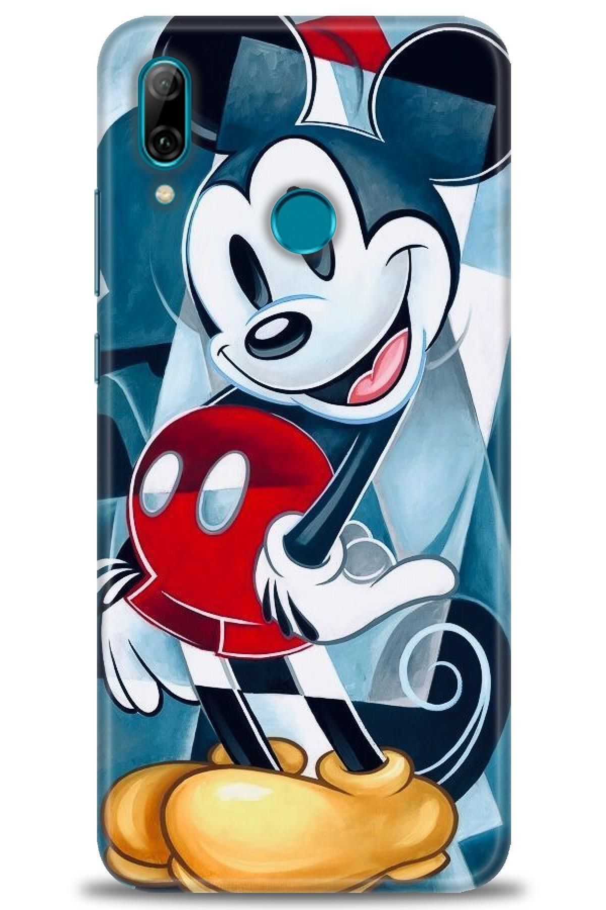 CooperTech Huawei P Smart Pro 2019 İle Uyumlu HD Baskılı Silikon Kılıf - 824