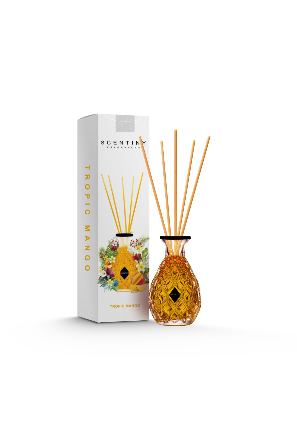 Scentiny Fragrances Tropic Mango Çubuklu Oda Parfümü 110 ML
