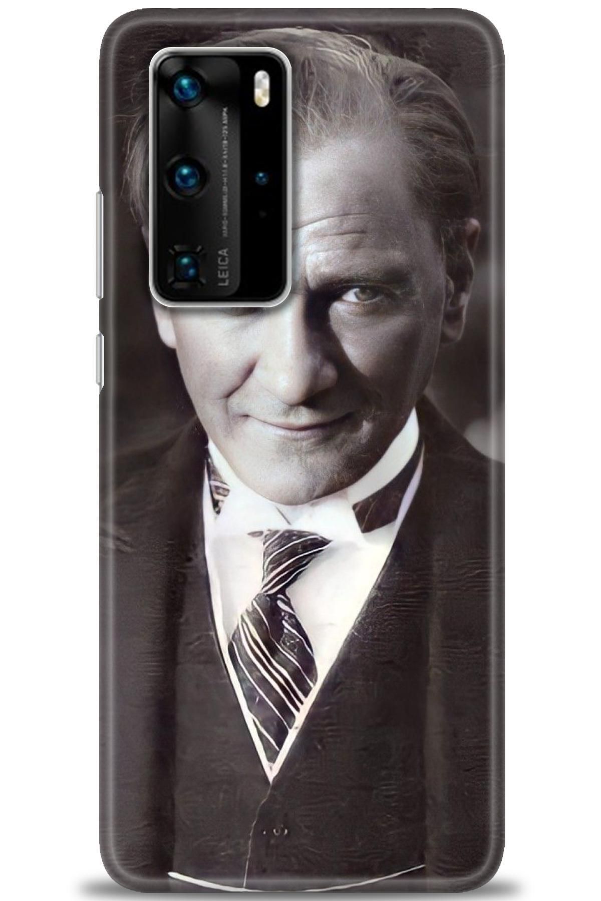 CooperTech Huawei P40 Pro İle Uyumlu HD Baskılı Silikon Kılıf - 462