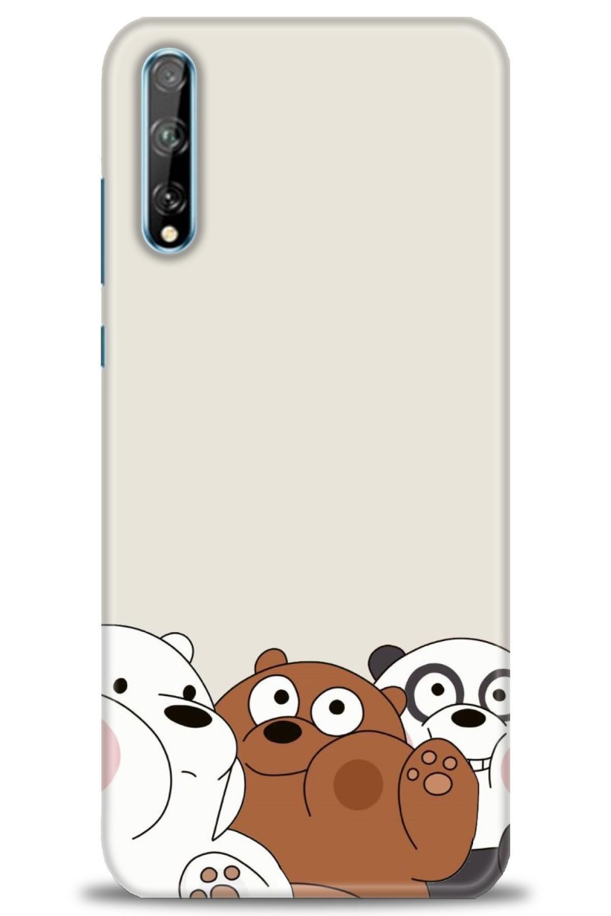CooperTech Huawei Y8P İle Uyumlu HD Baskılı Silikon Kılıf - 134