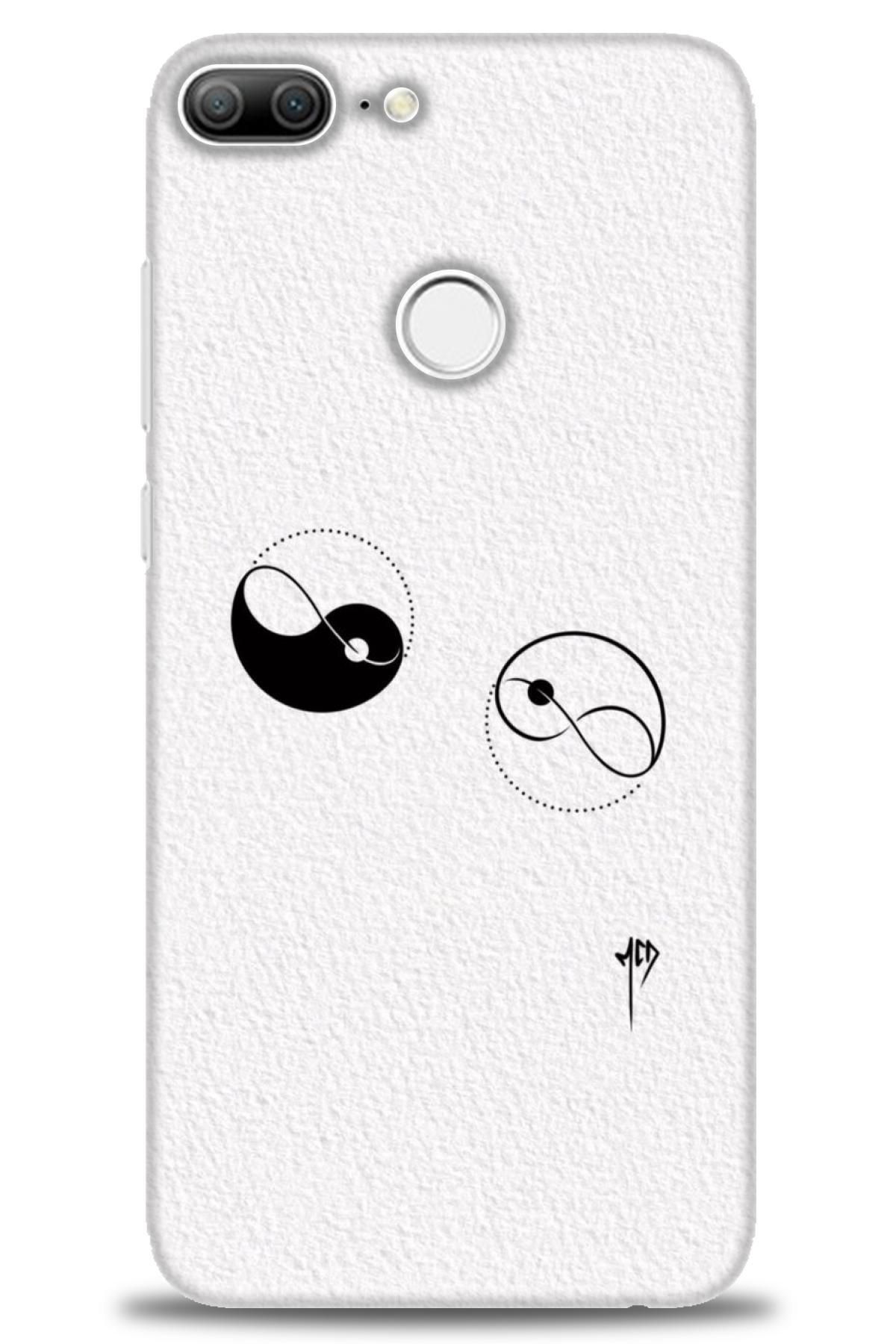 CooperTech Huawei Honor 9 Lite İle Uyumlu HD Baskılı Silikon Kılıf - 756