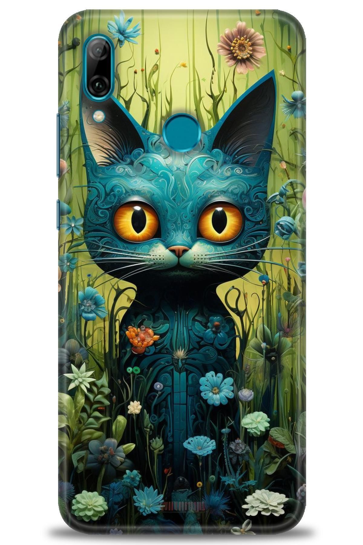 CooperTech Huawei P Smart Pro 2019 İle Uyumlu HD Baskılı Silikon Kılıf - 127