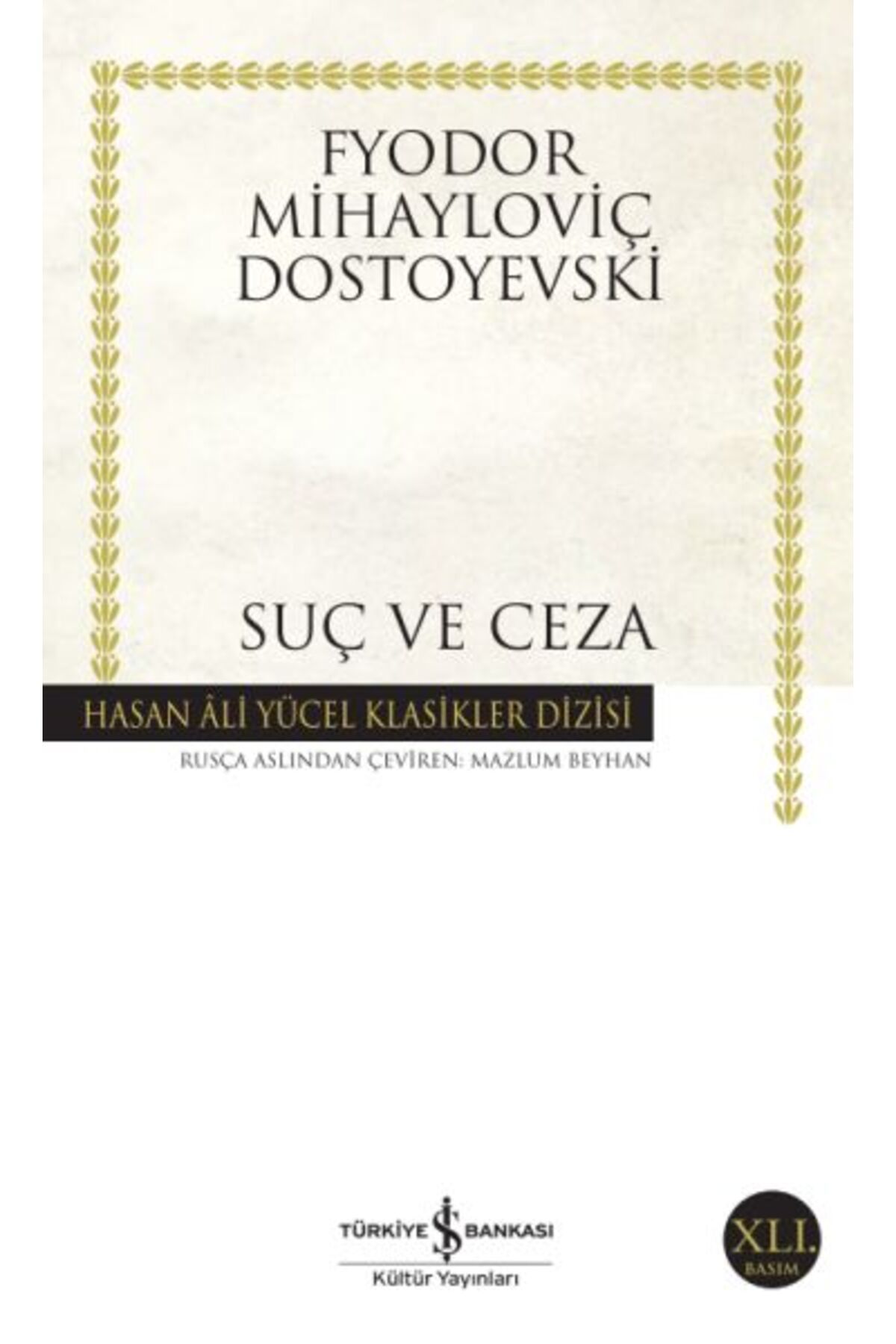 Destek Yayınları Suç ve Ceza - Hasan Ali Yücel Klasikleri