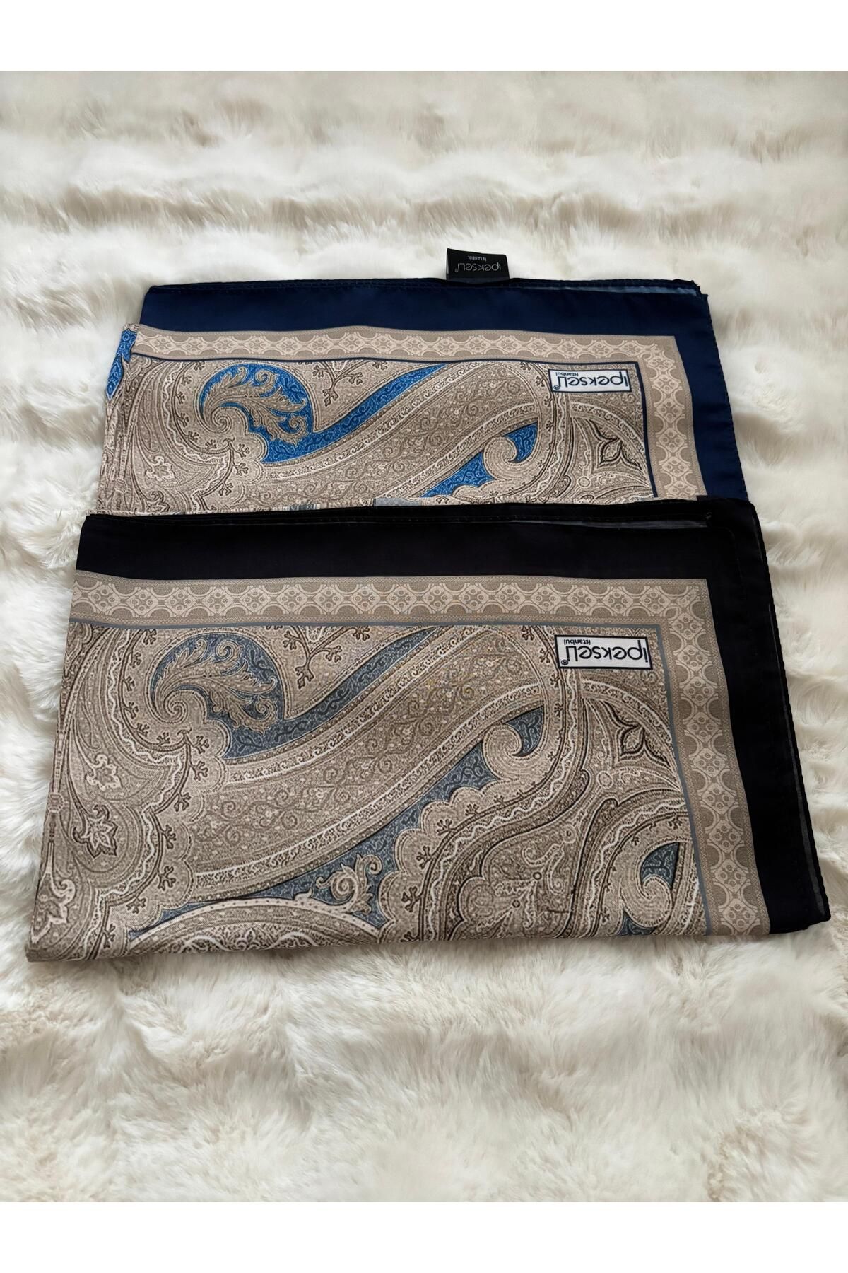 İpekseli 2 Lİ ETNİK DESEN PAMUK SOFT ŞAL