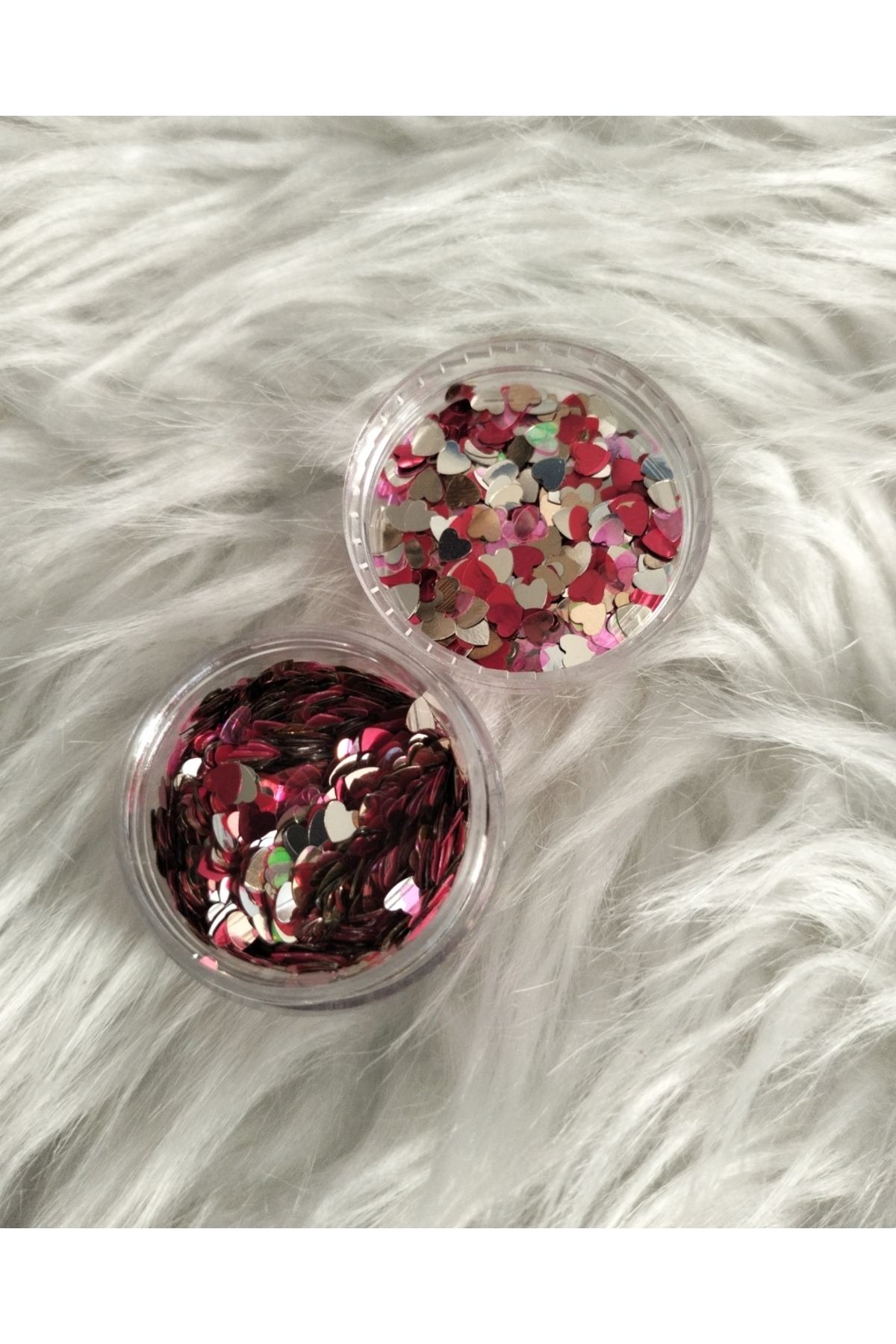 hanyi nails Tırnak epoksi süsleme kalpli pul
