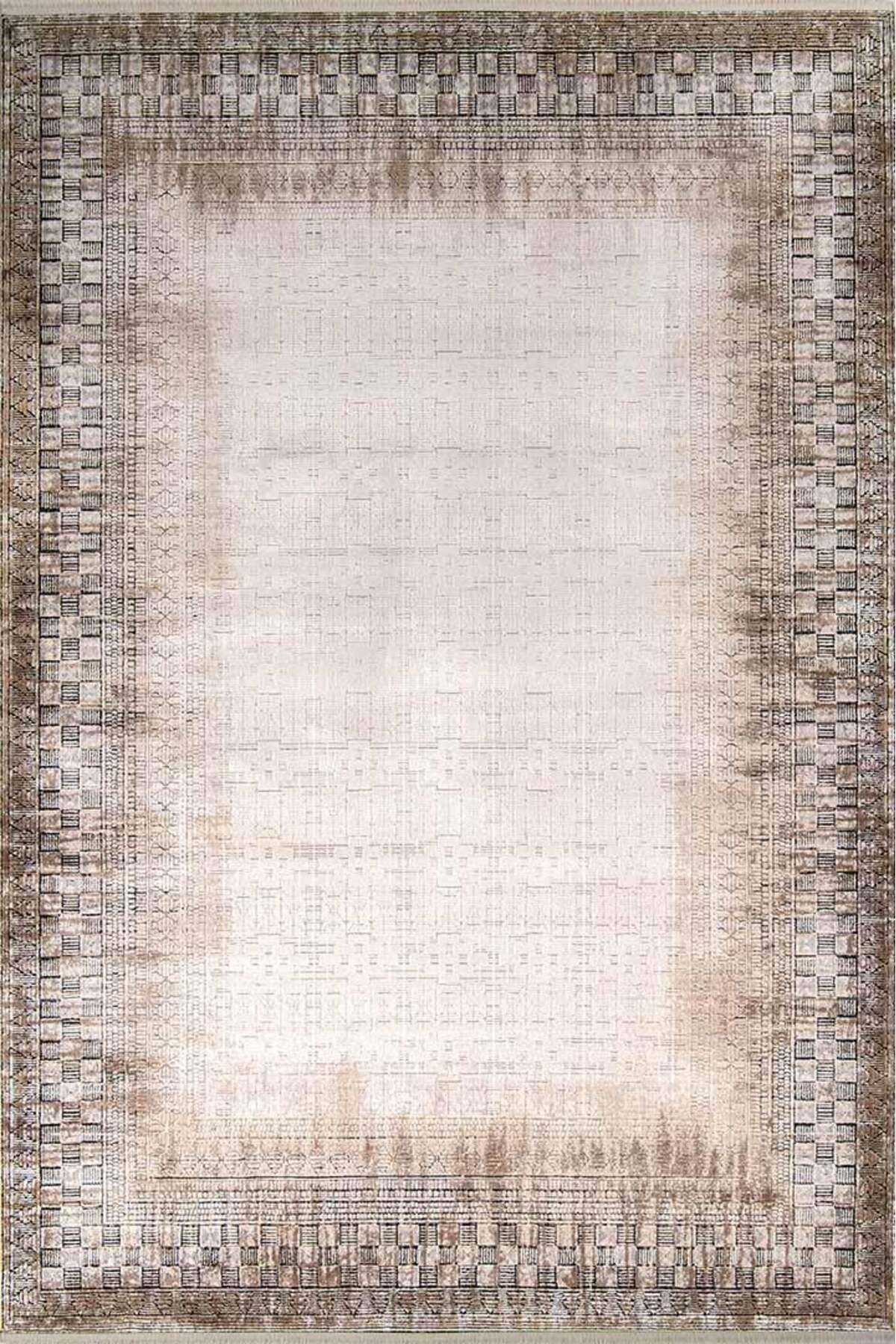 Romans Halı Romans Halı Momentus 9601 Bej Koridor Halısı Mutfak Halısı Salon Halısı