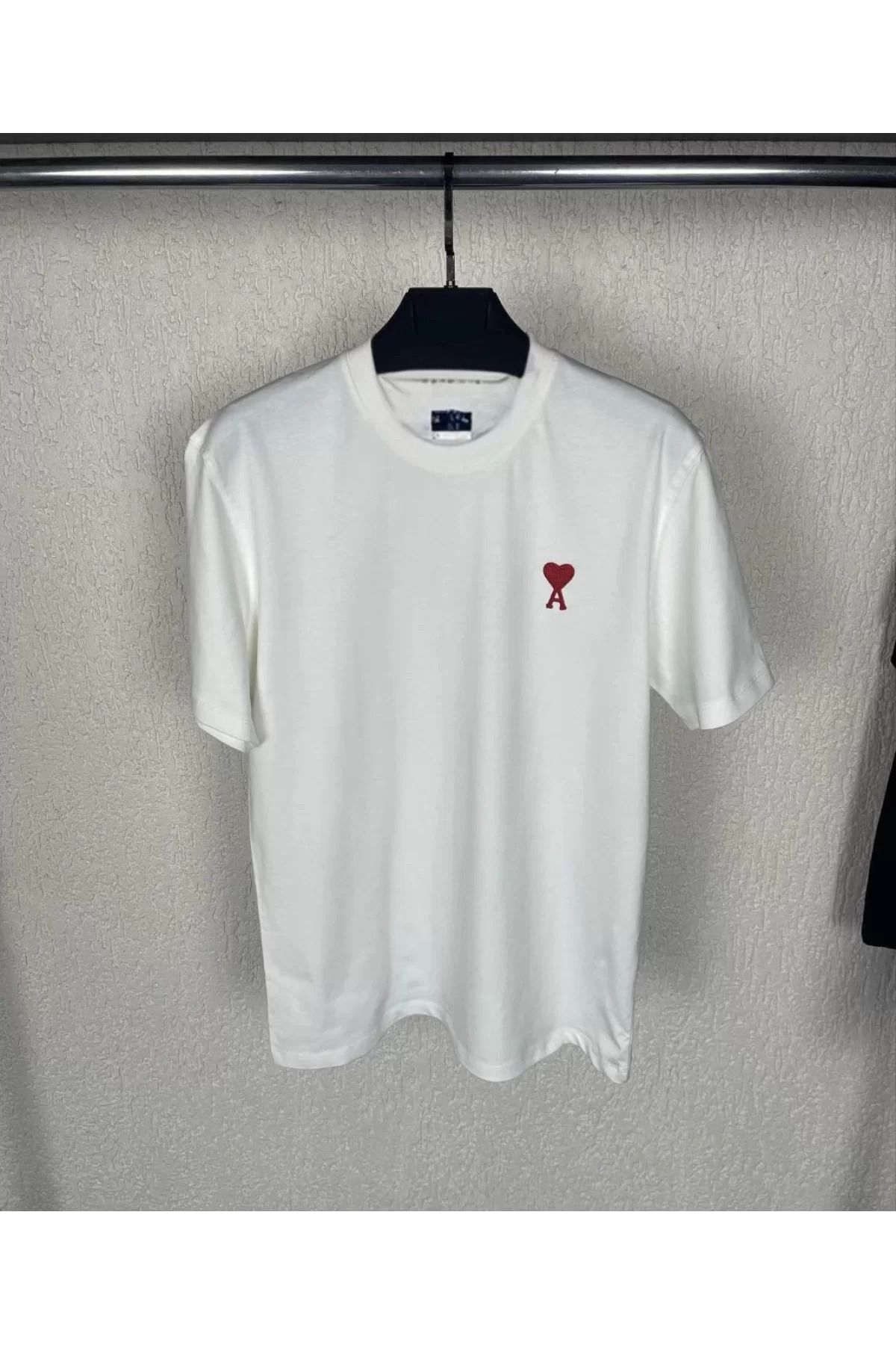 İndigo Park Erkek Tişört Unisex Bisiklet Yaka Baskılı Oversize T-Shirt