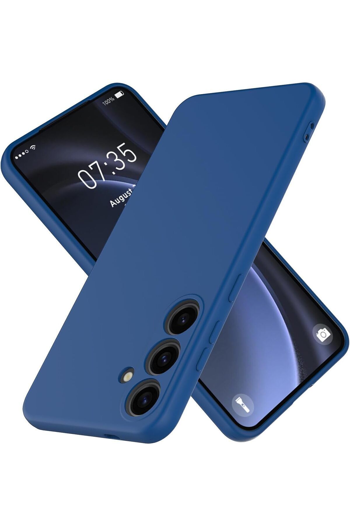 Leybaks Galaxy A55 Kılıf içi Kadife Dayanıklı Kaymaz Silikon Case uyumlu