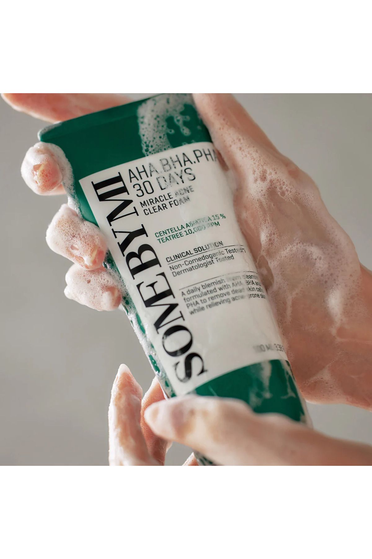 Some By Mi-Spumă de curățare cu AHA, BHA și PHA, Some By Mi, 30 Days Miracle Foam, 100ml 3