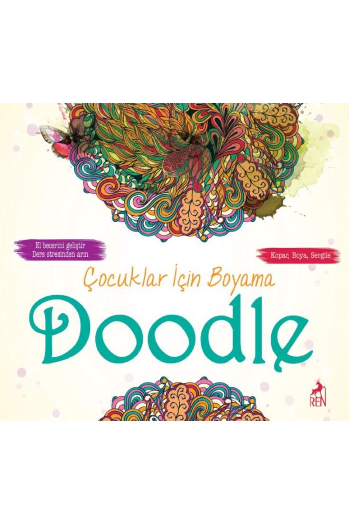 Türk Dil Kurumu Yayınları Çocuklar İçin Boyama Doodle