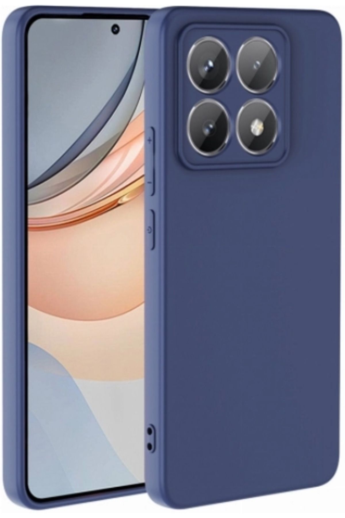 Di Aksesuar Xiaomi 14T Pro Lacivert Lansman Kılıf