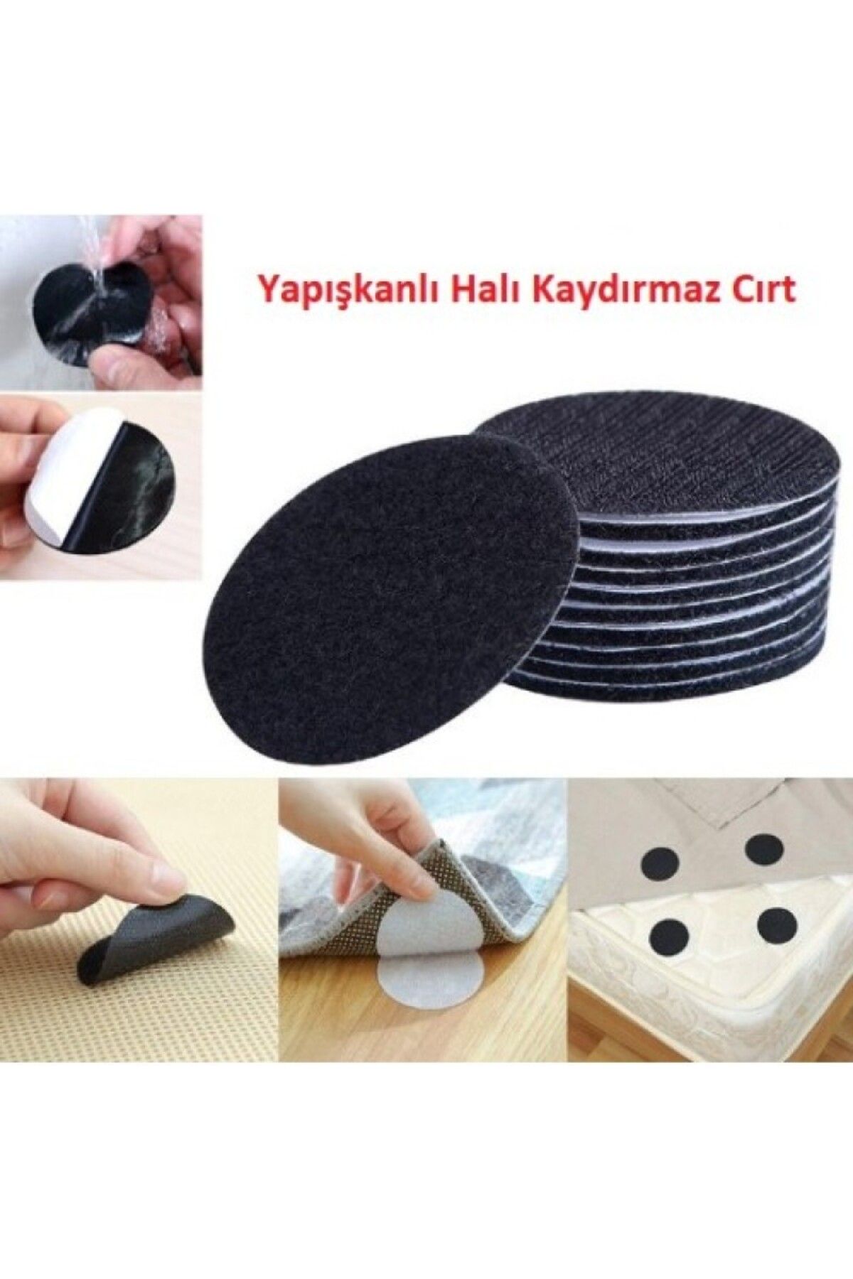Moon Sima Halı Kilim Kaydırmaz Cırt 10 Set