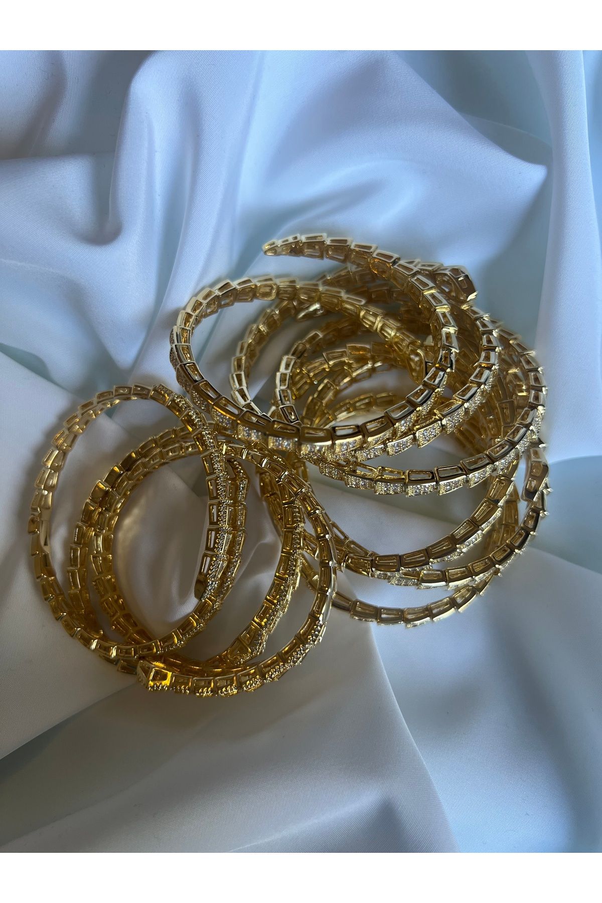 ALİA Kelepçe gold kadın bileklik
